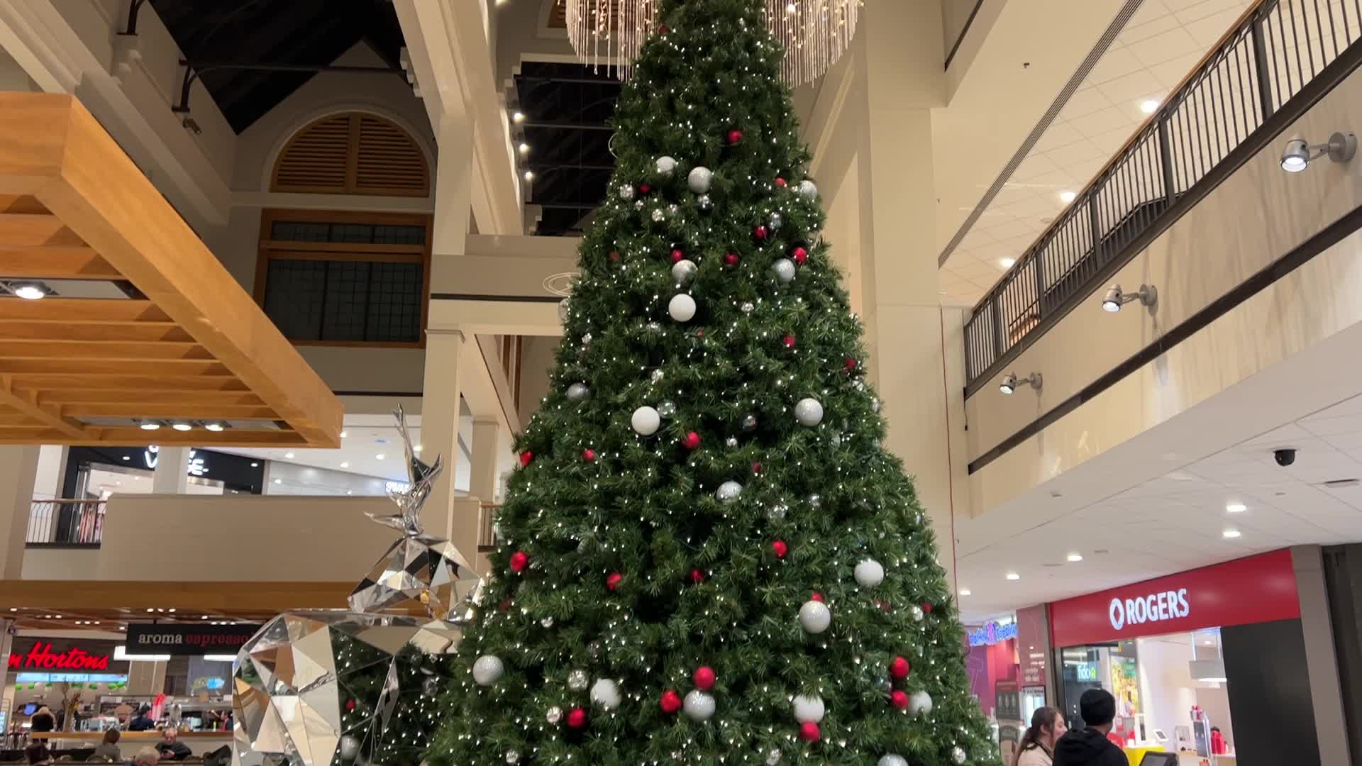 Christmas atmosphere in Toronto, Canada