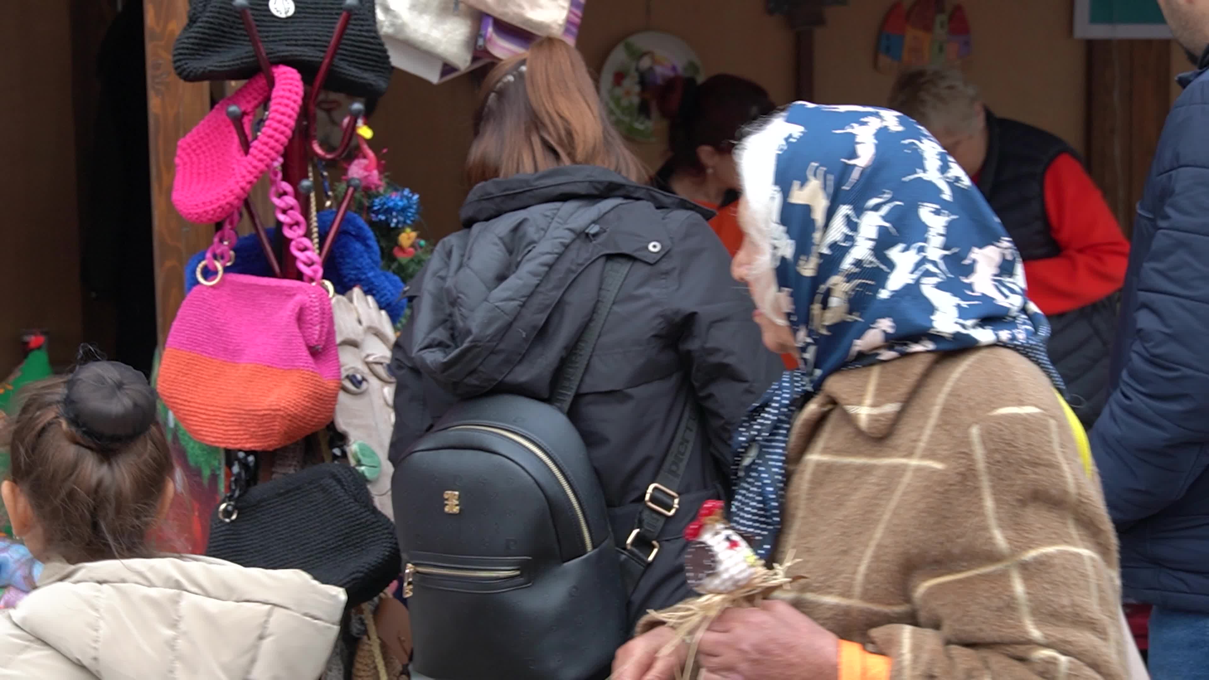 A typical Christmas bazaar 'Mercatino di Natale', Izmir, Turkey
