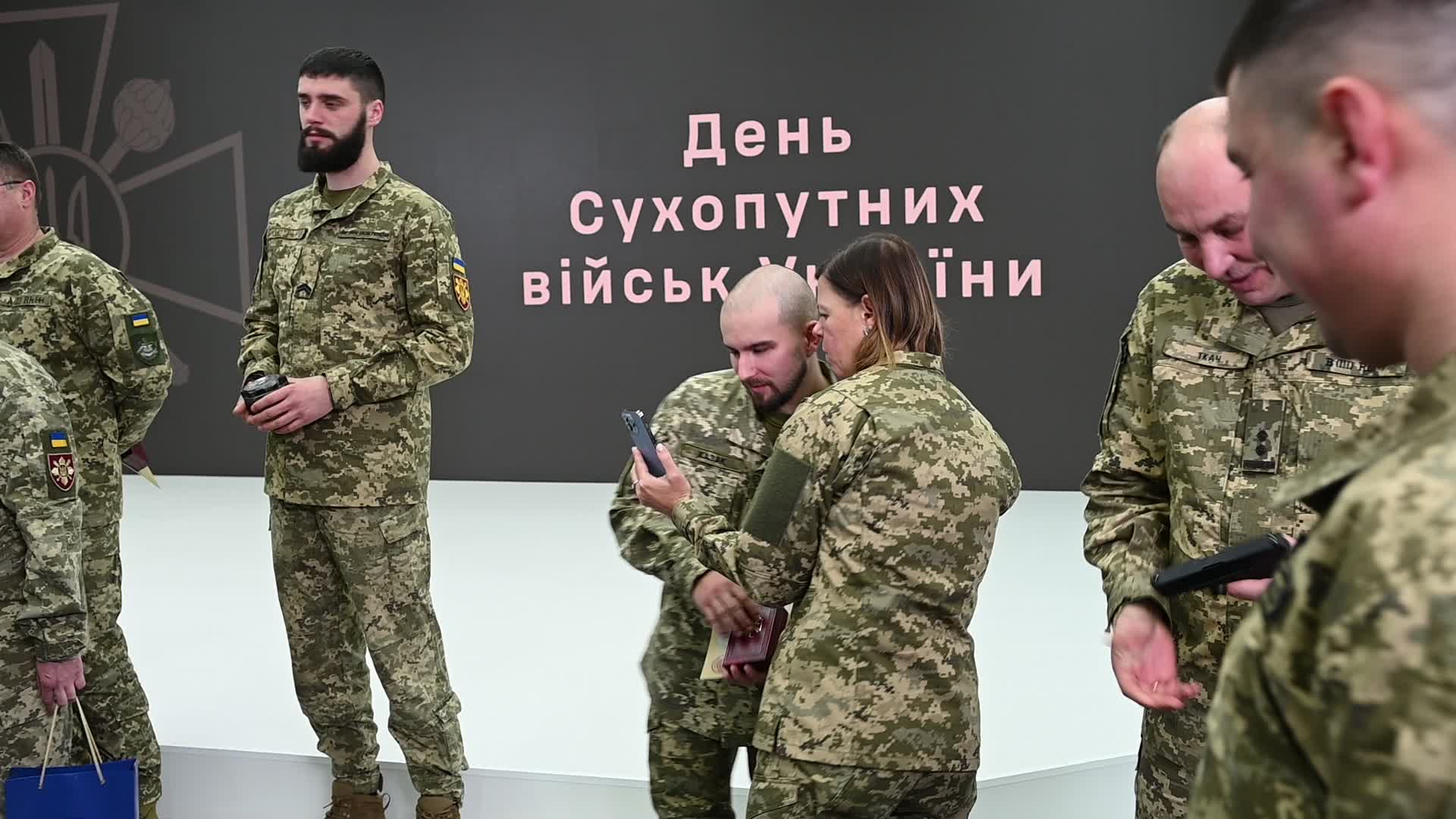 Ukrainian Ground Forces Day in Kyiv, amid Russia's invasion of Ukraine.