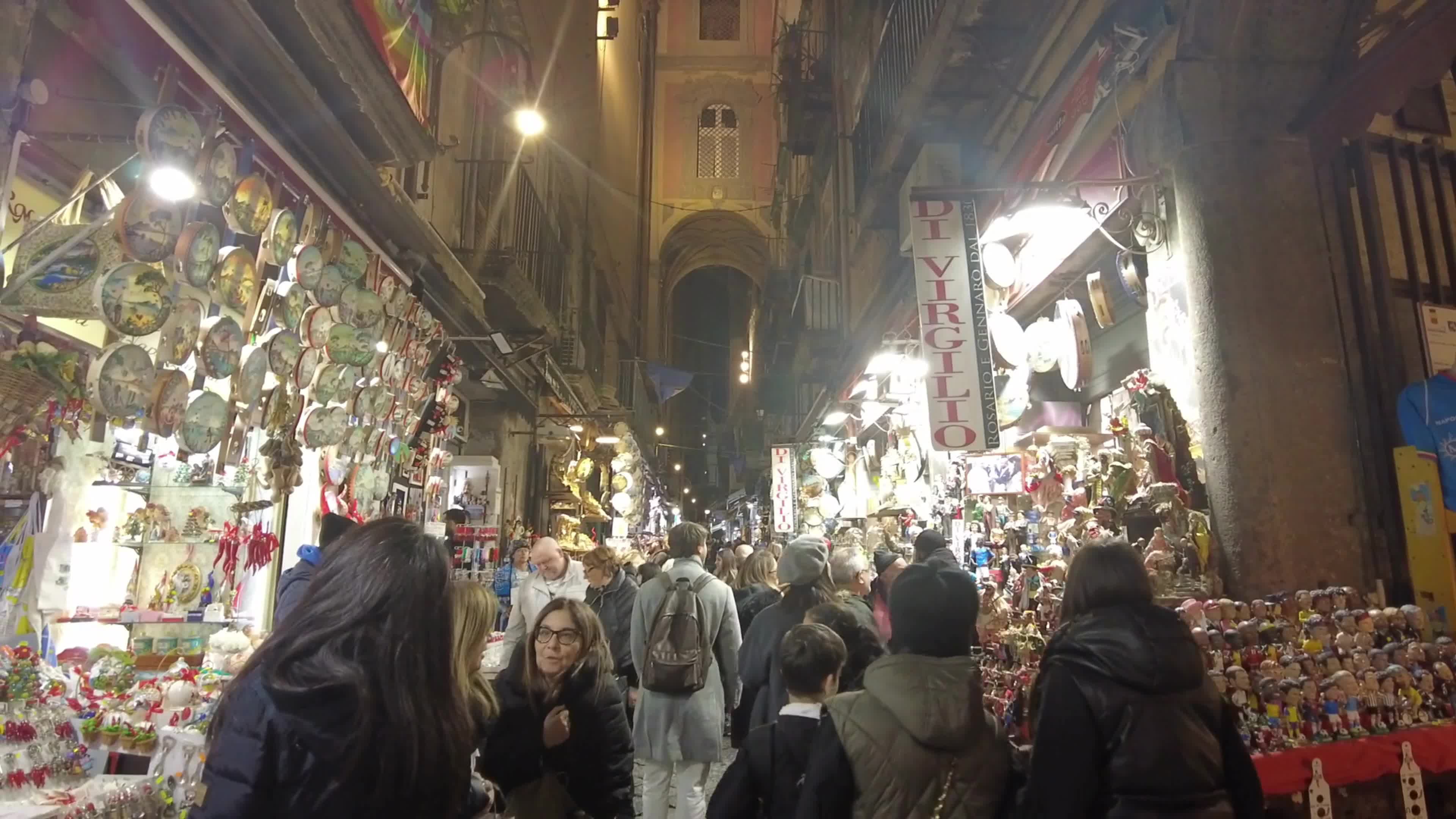 Daily Life In Naples, Italy