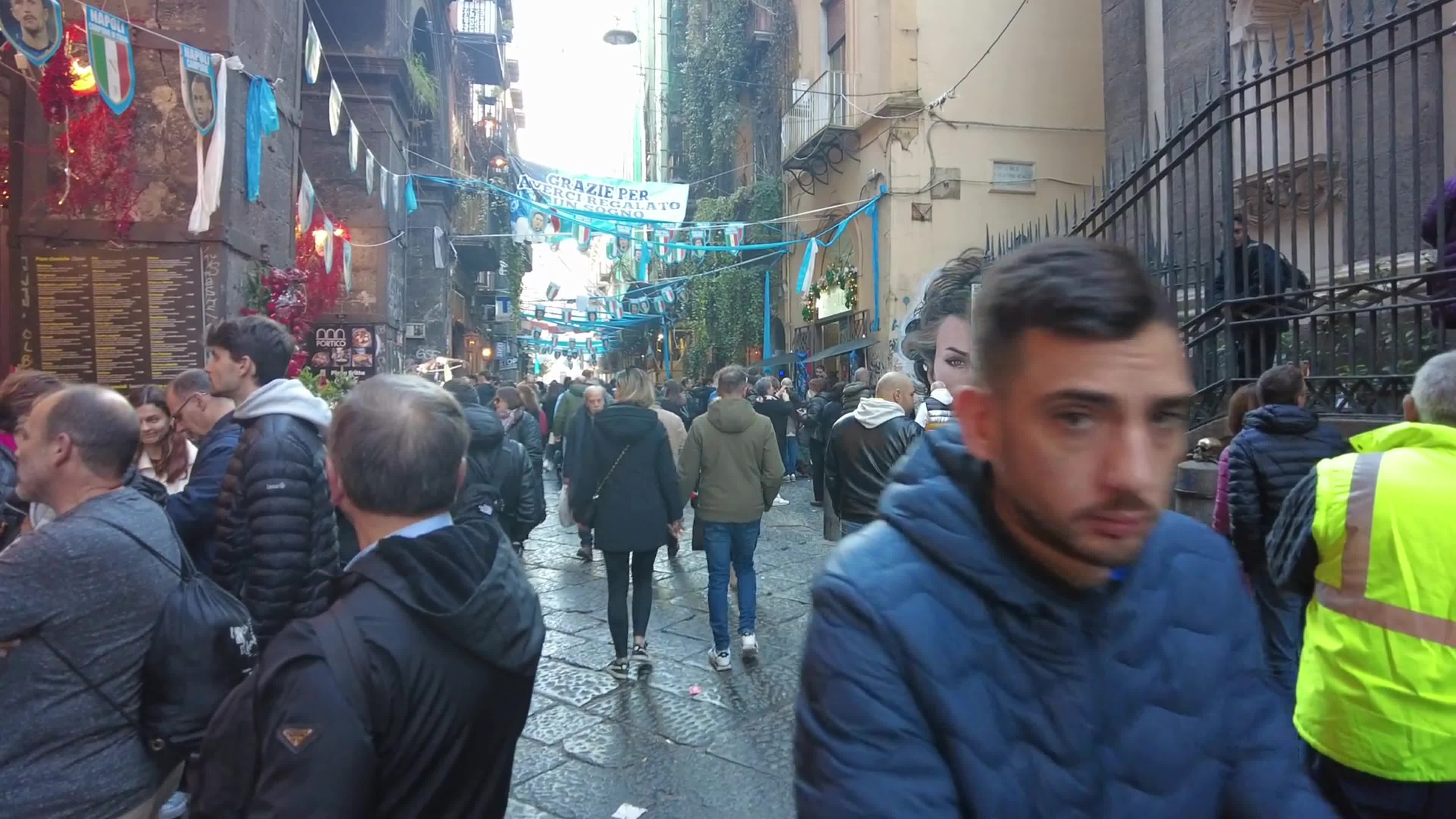 Daily Life In Naples, Italy
