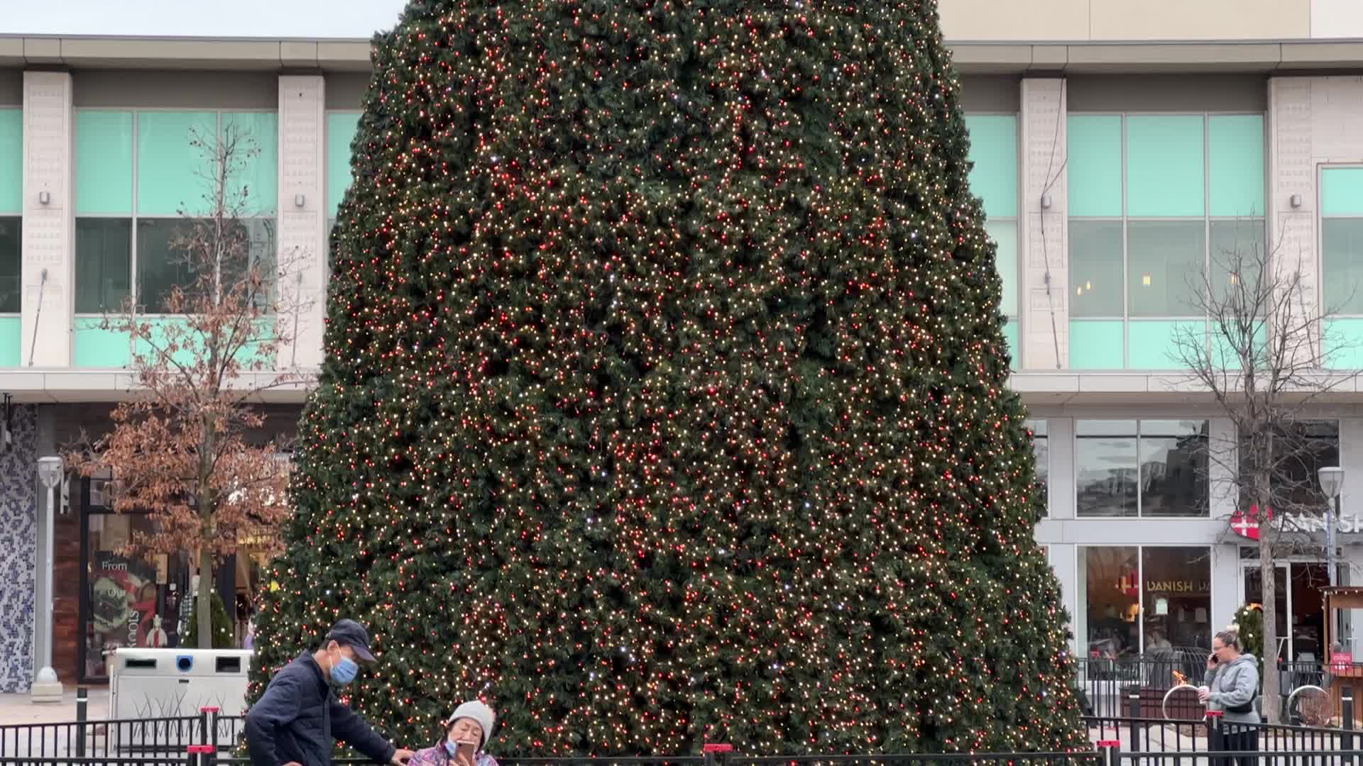 Christmas atmosphere in Toronto, Canada