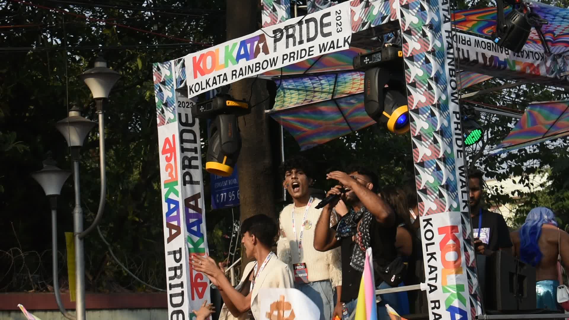 Kolkata Rainbow pride walk 2023 .