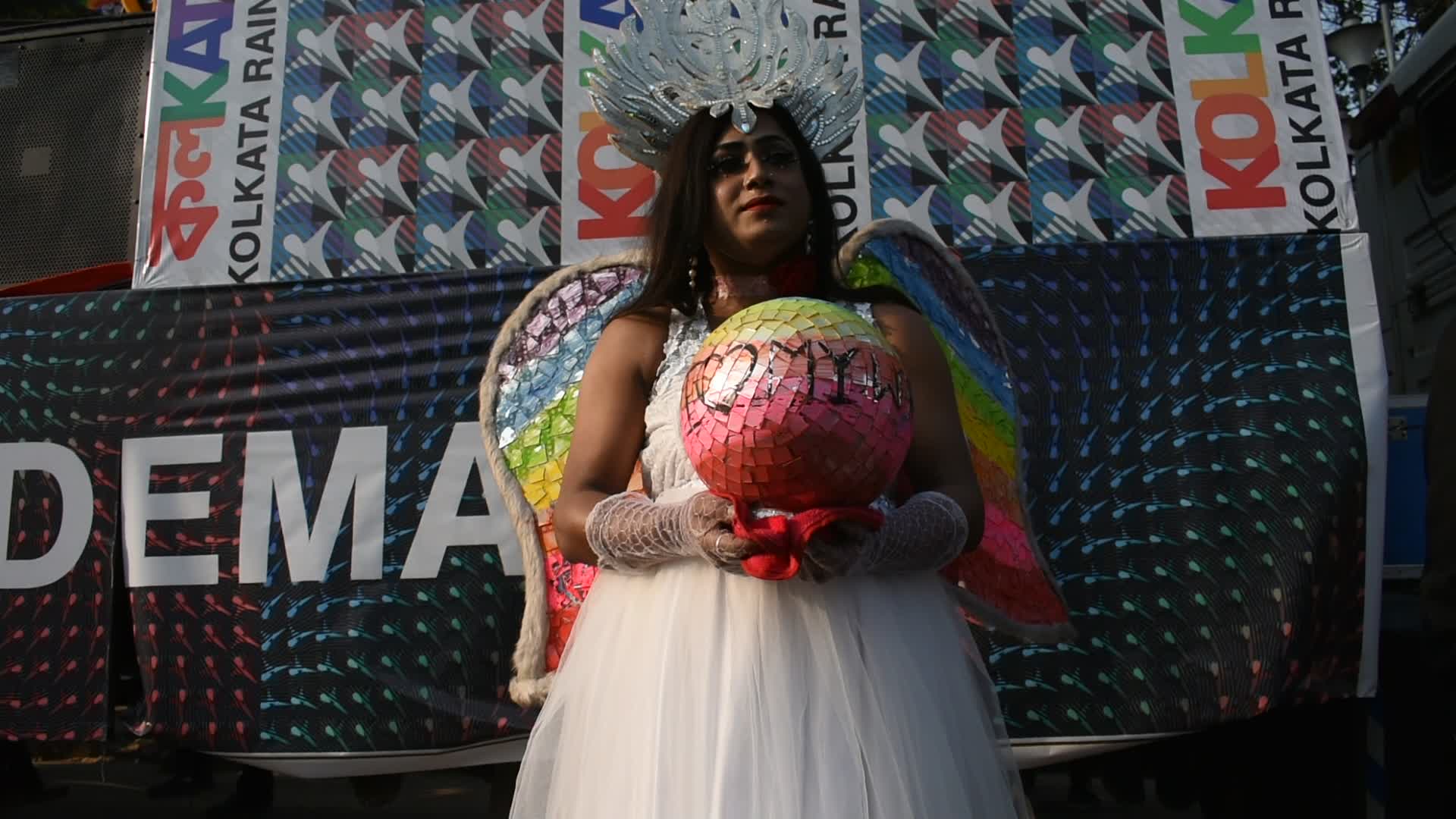 Kolkata Rainbow pride walk 2023 .