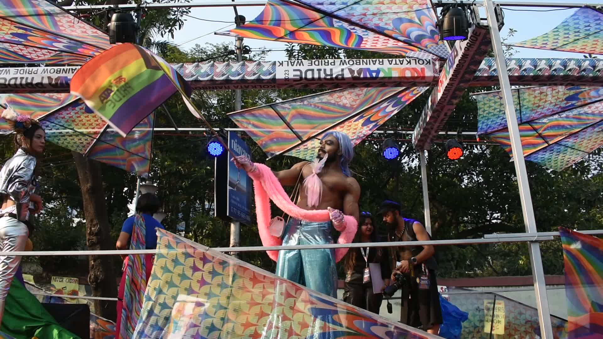Kolkata Rainbow pride walk 2023 .