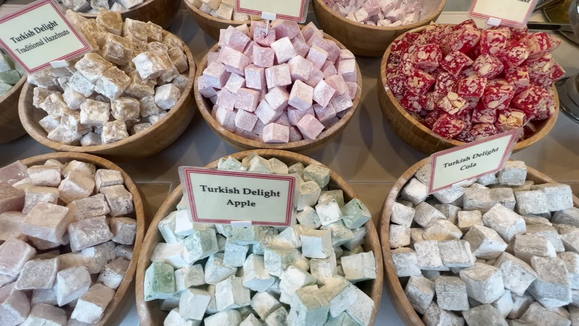 Traditional Turkish and Mediterranean sweets