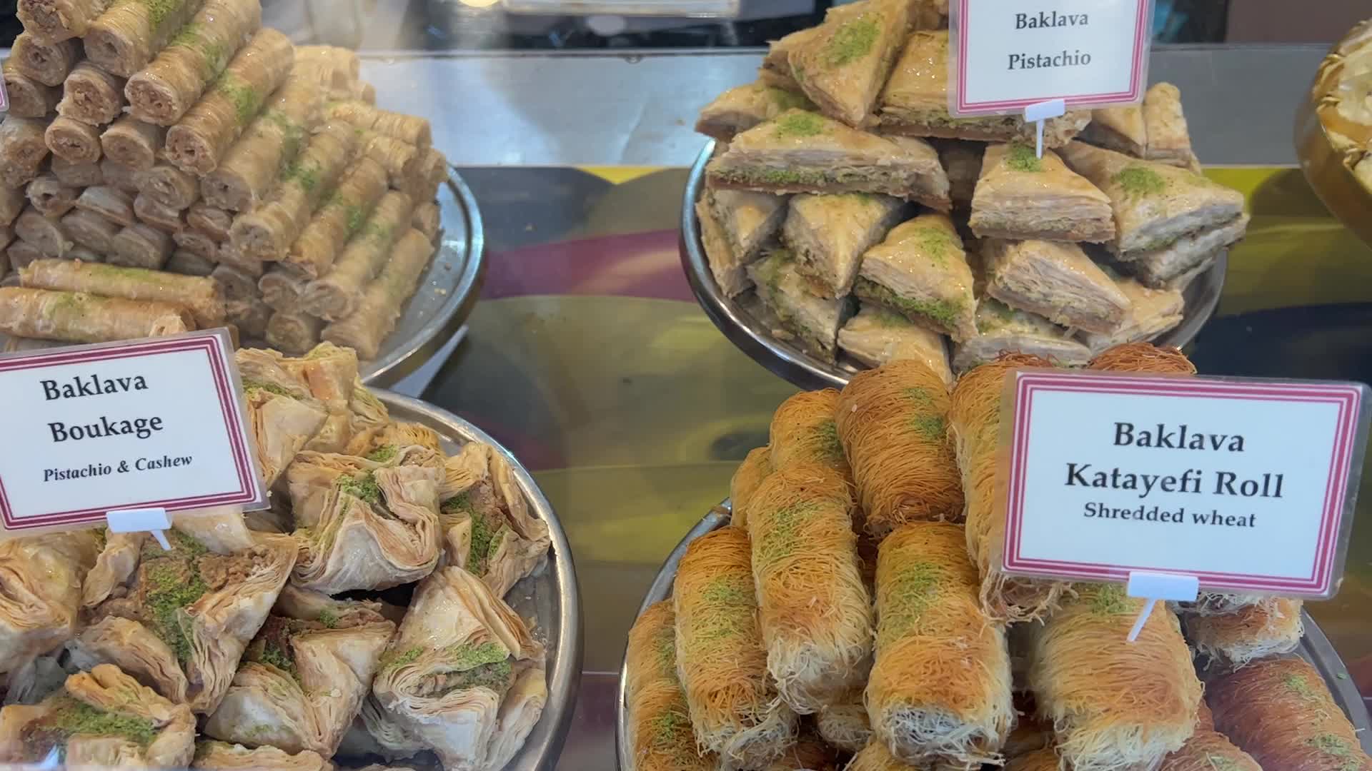 Traditional Turkish and Mediterranean sweets