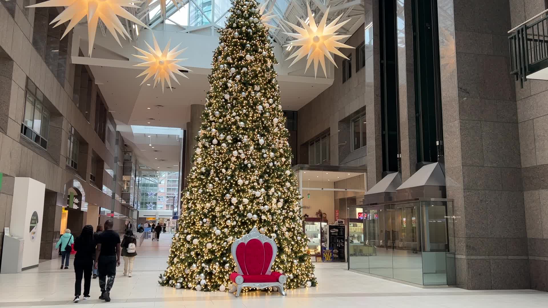 Christmas atmosphere in Toronto, Canada