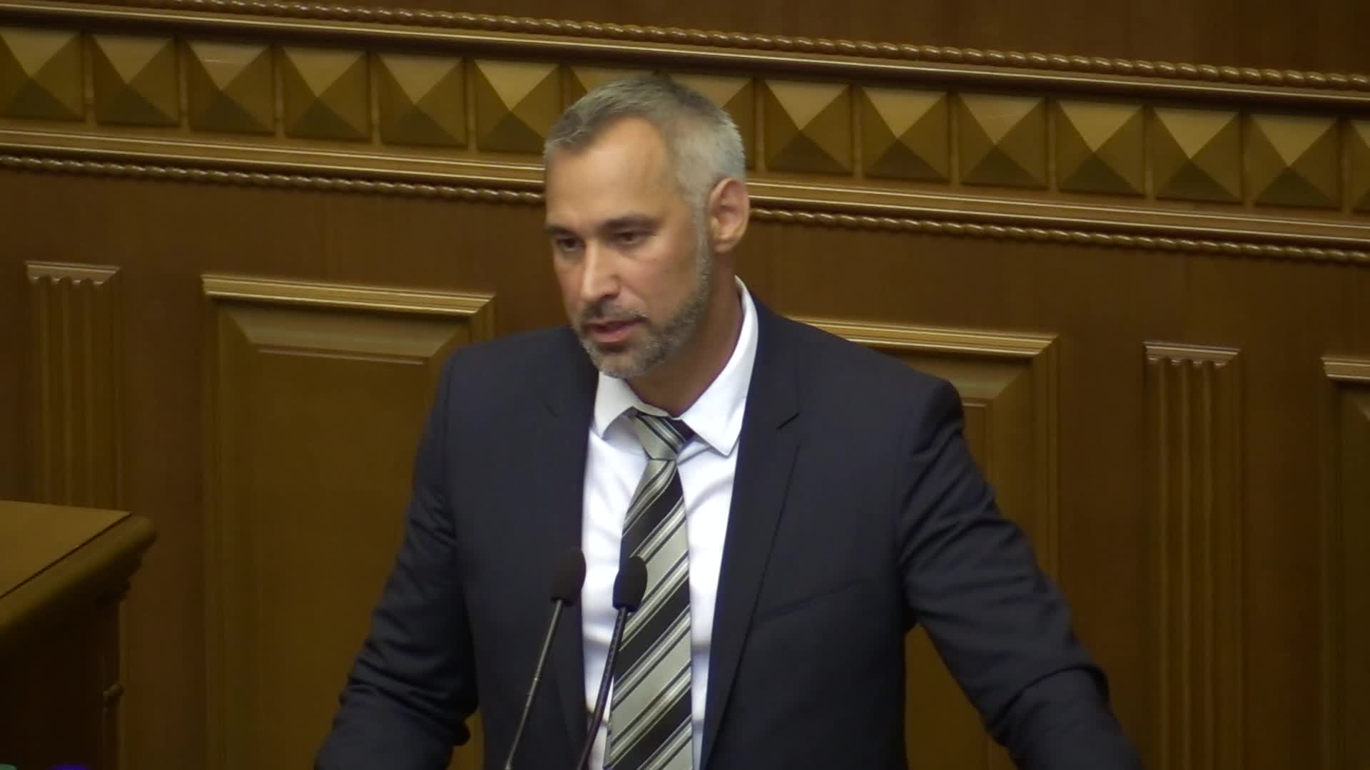 The first session of newly Ukrainian Parliament in Kiev 