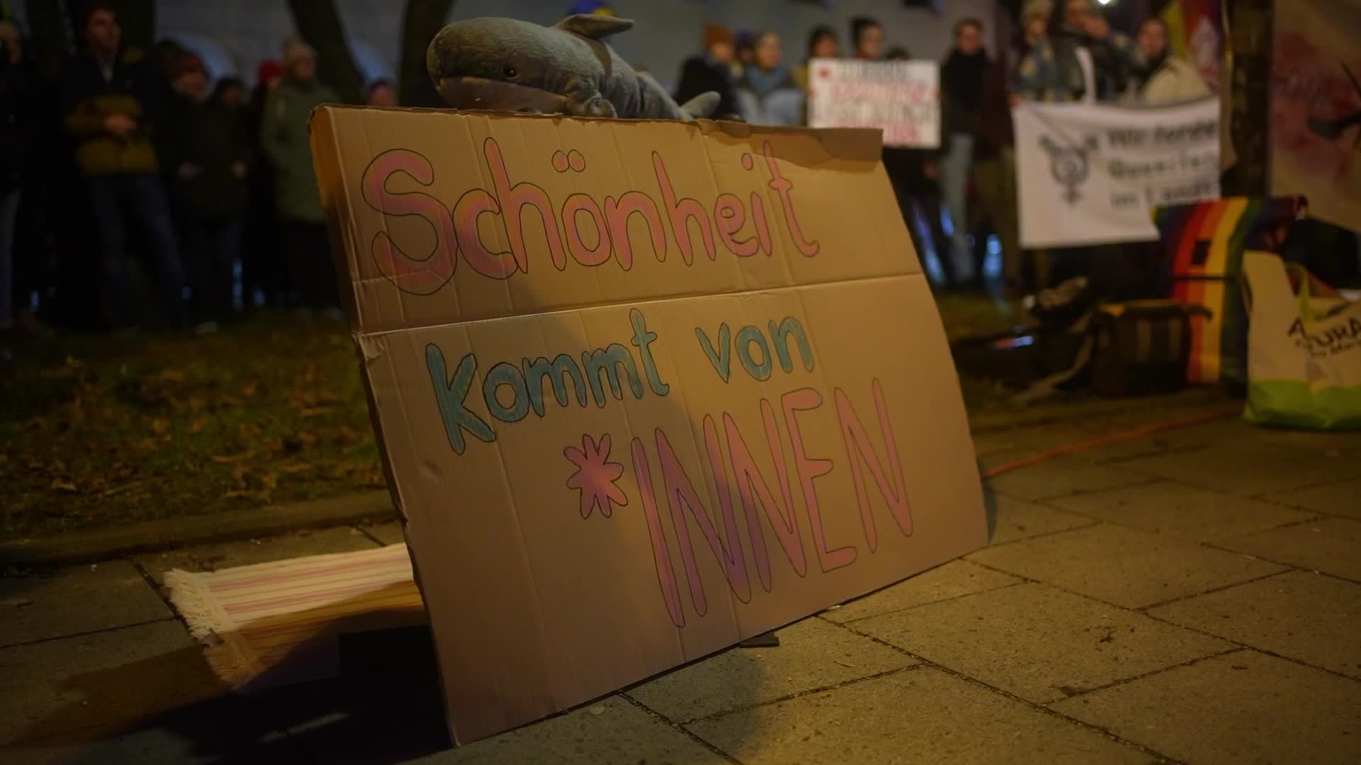 Rally against Gendering Ban in Munich