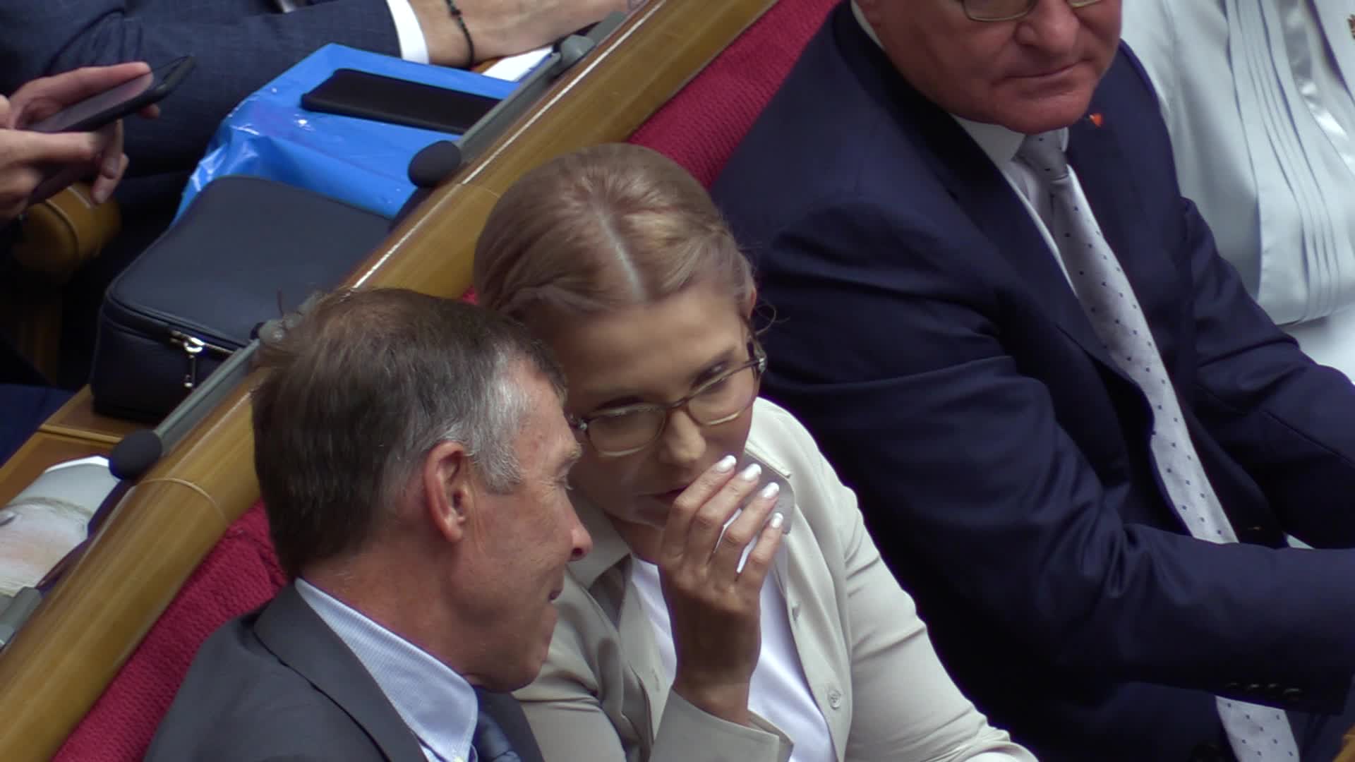 The first session of newly Ukrainian Parliament in Kiev 