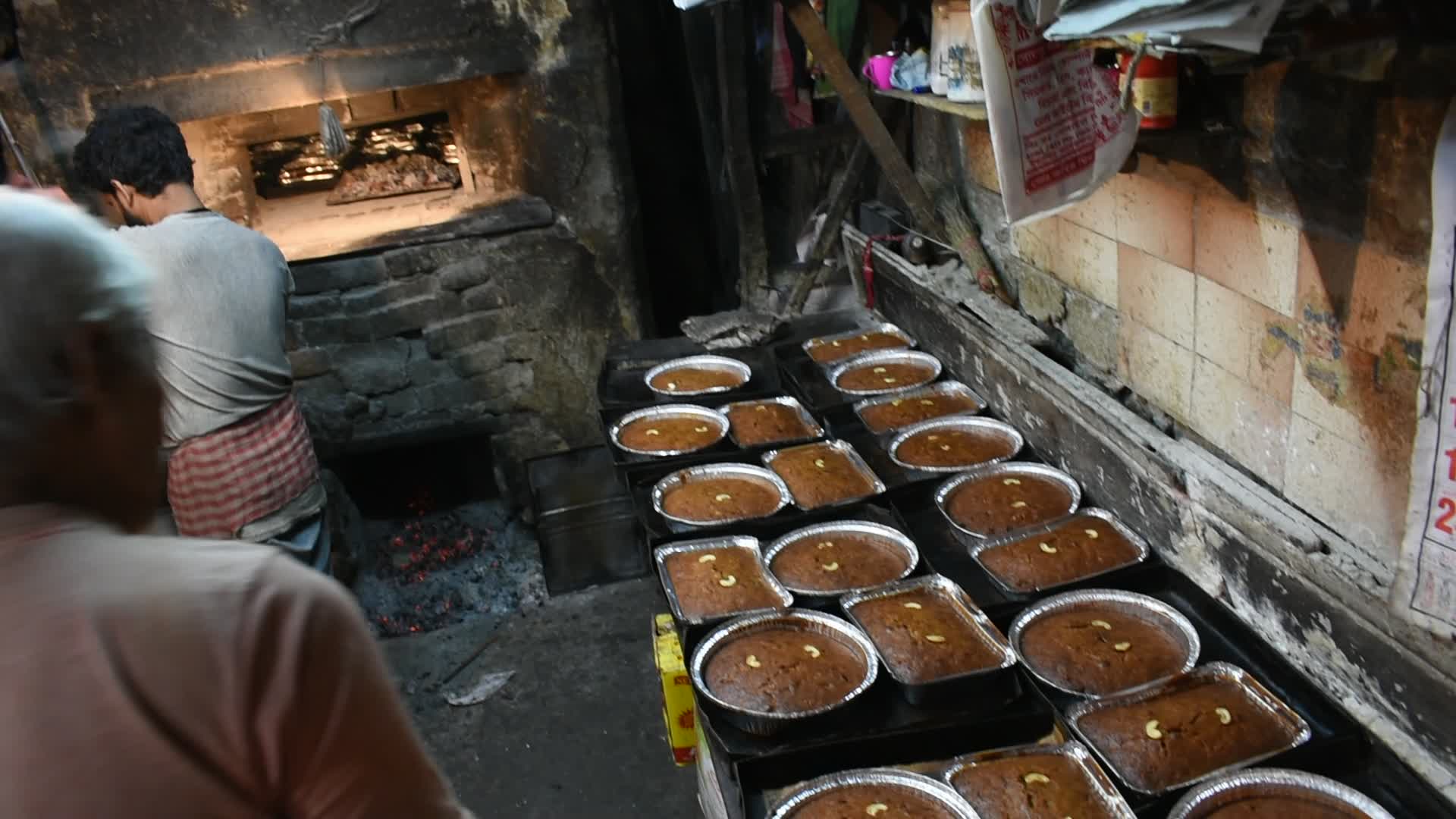 Traditional cake making ahead of Christmas in Kolkata.
