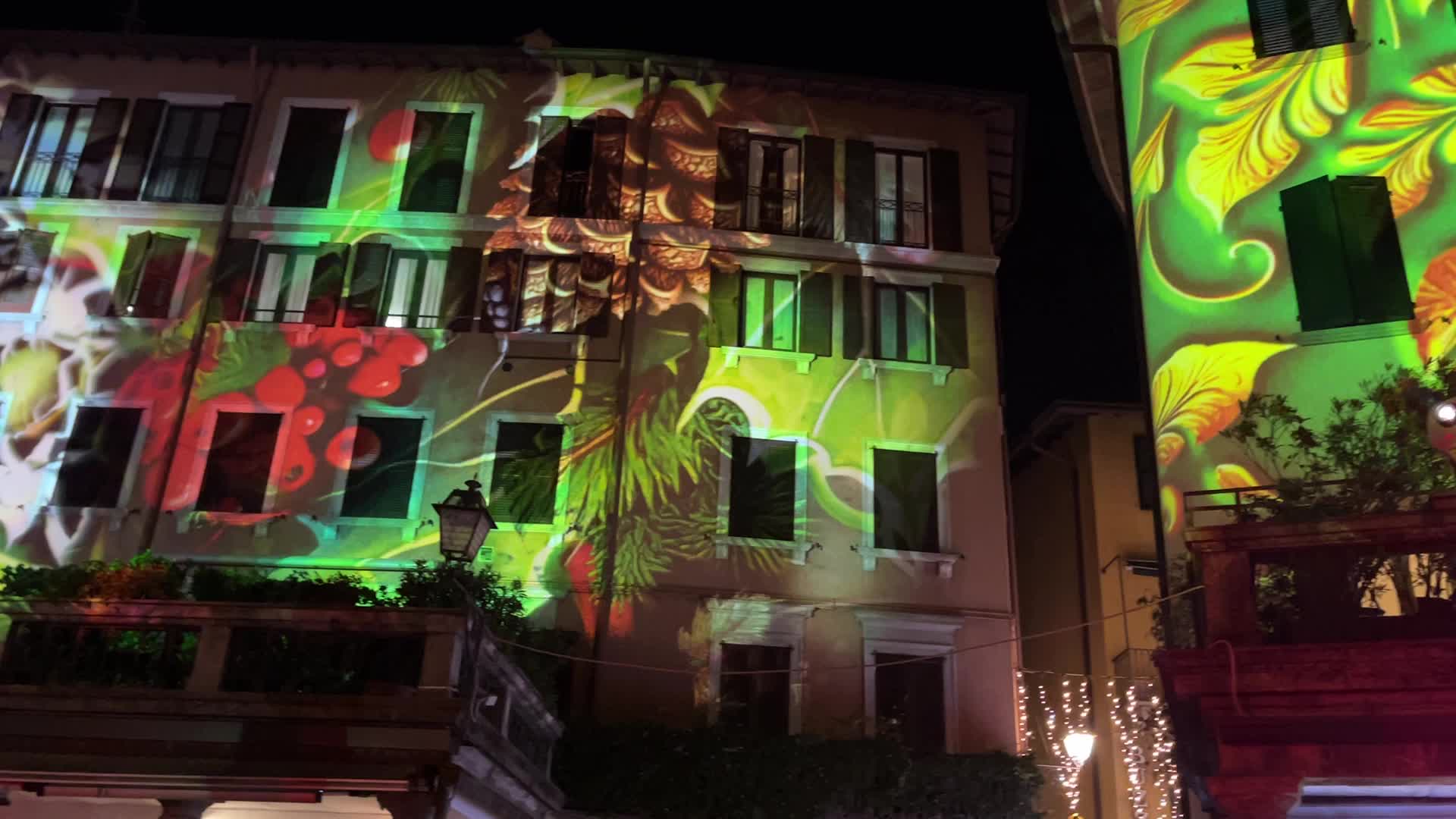 Christmas atmosphere in Lecco
