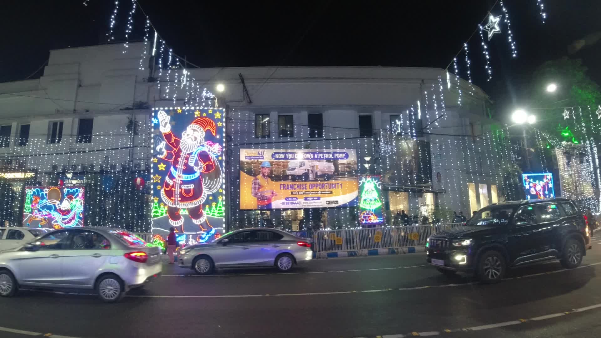 Christmas celebration in Kolkata.