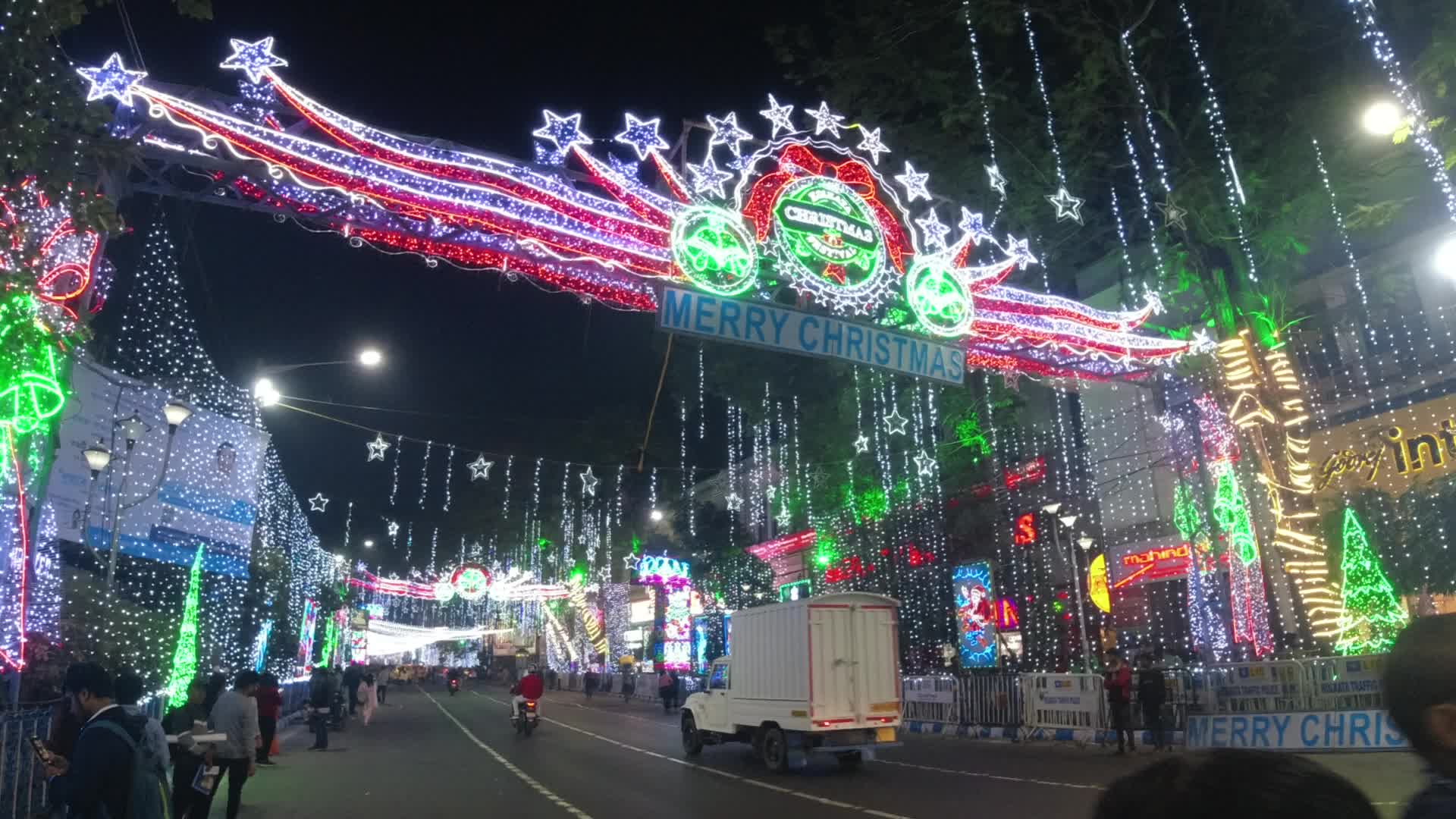 Christmas celebration in Kolkata.