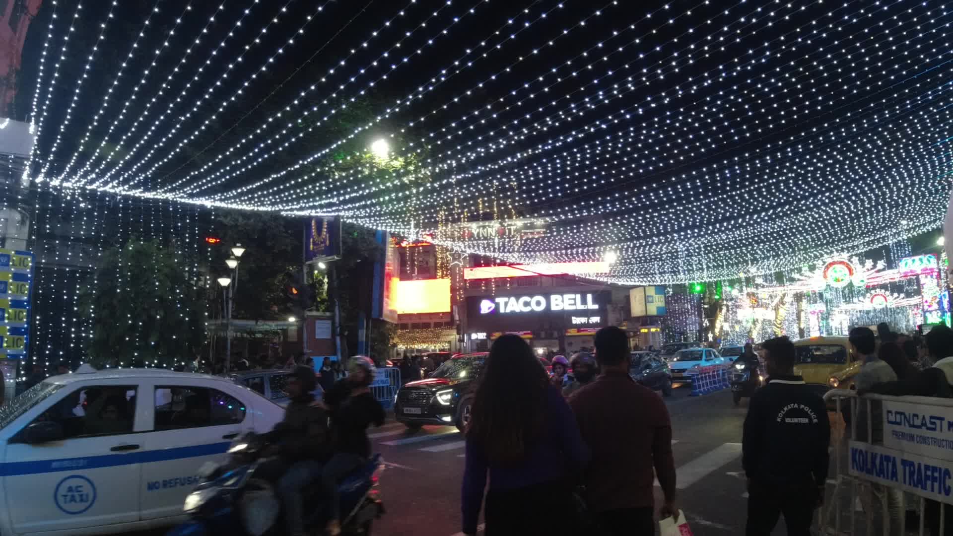 Christmas celebration in Kolkata.