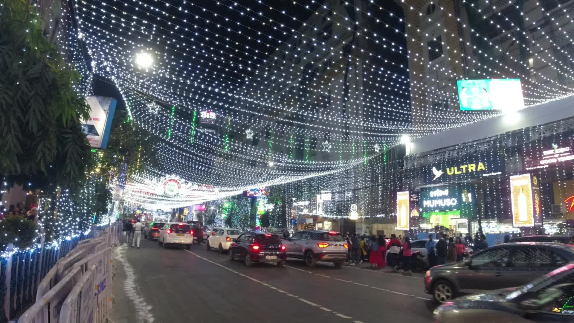 Christmas celebration in Kolkata.