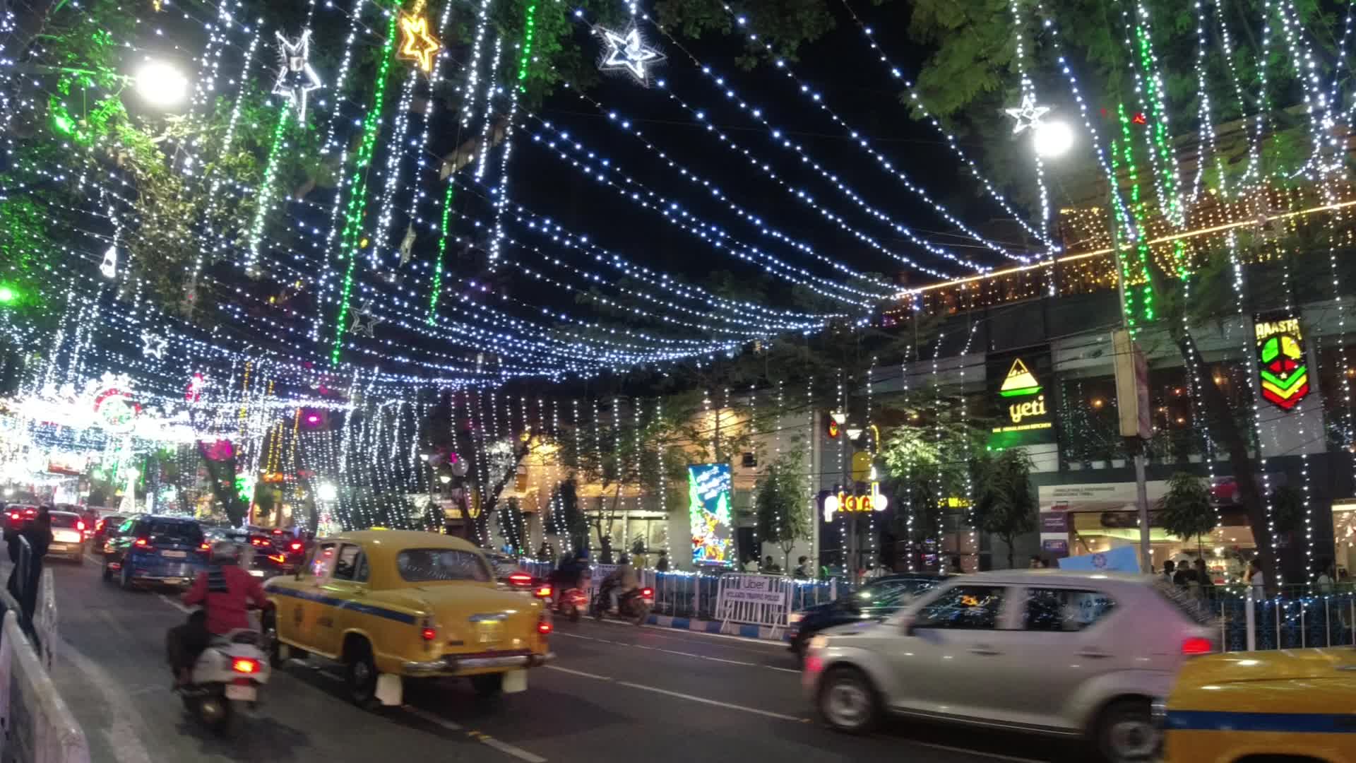 Christmas celebration in Kolkata.
