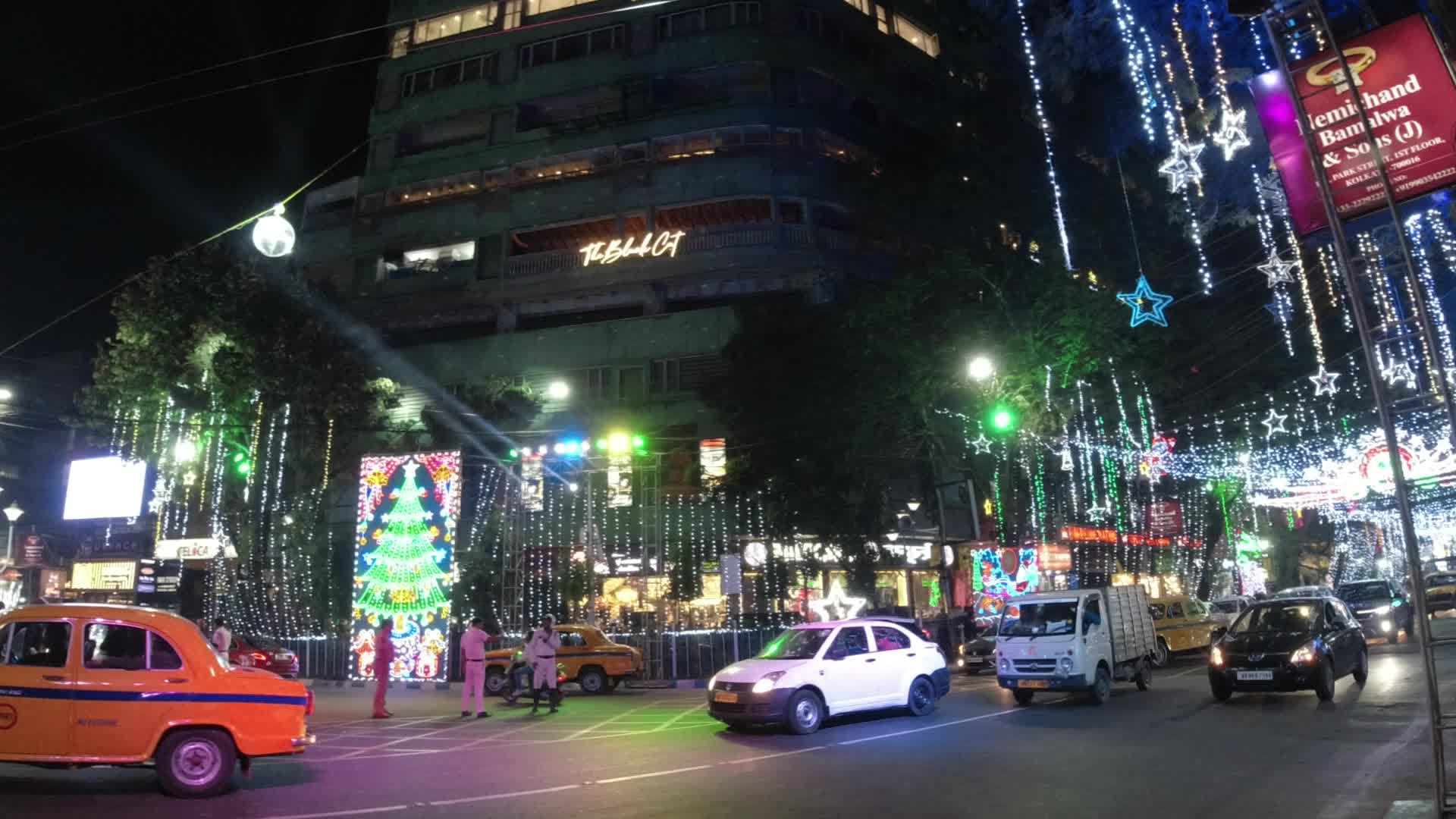 Christmas celebration in Kolkata.