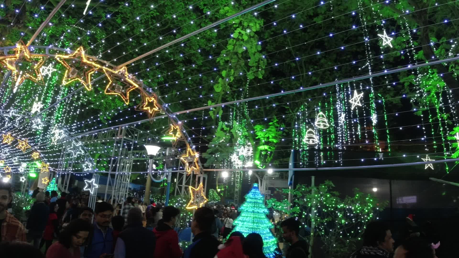 Christmas celebration in Kolkata.