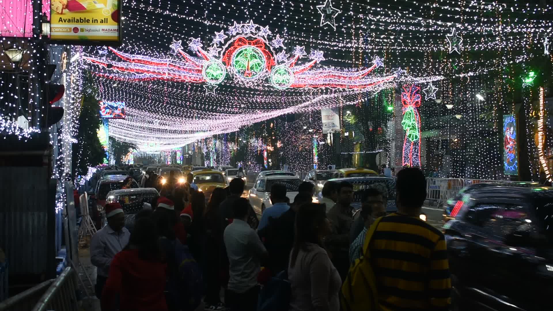 Christmas celebration in Kolkata.