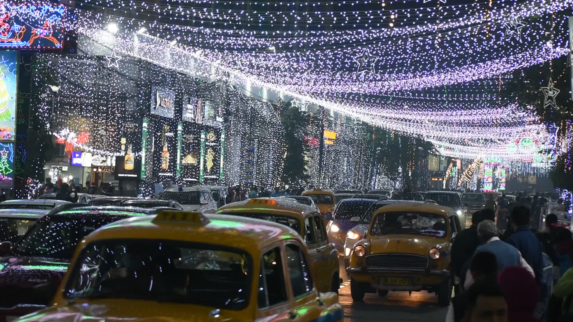 Christmas celebration in Kolkata.