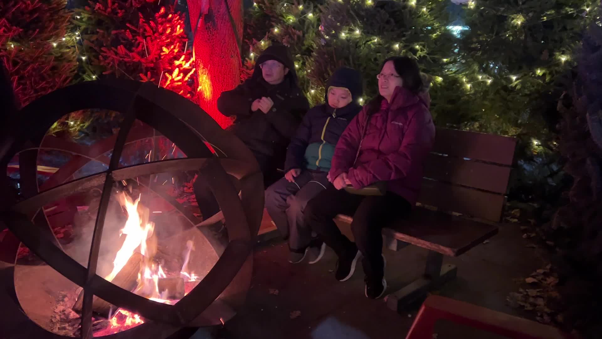 Daily life during winter in Toronto