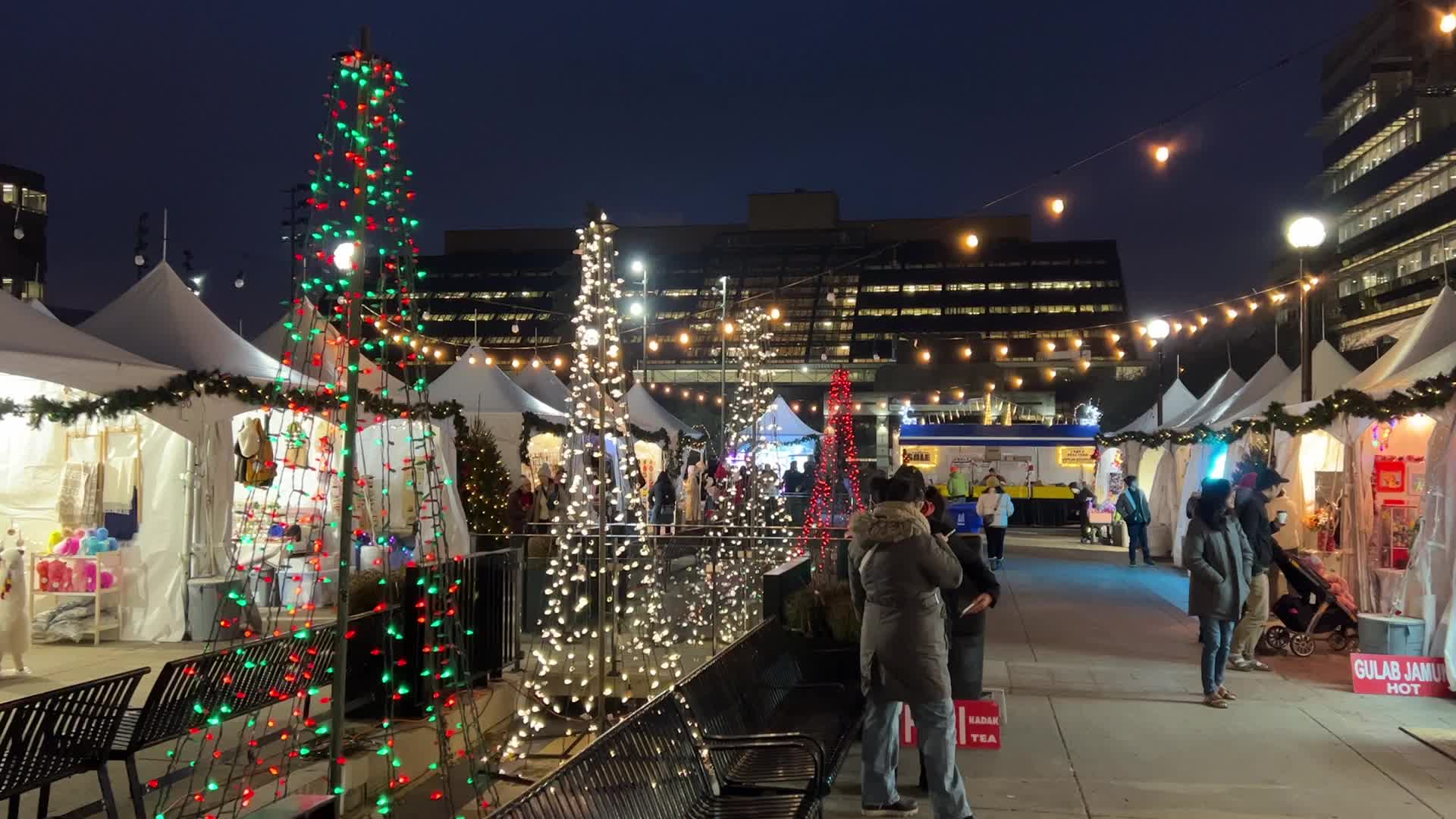 Christmas Season in Toronto, Canada