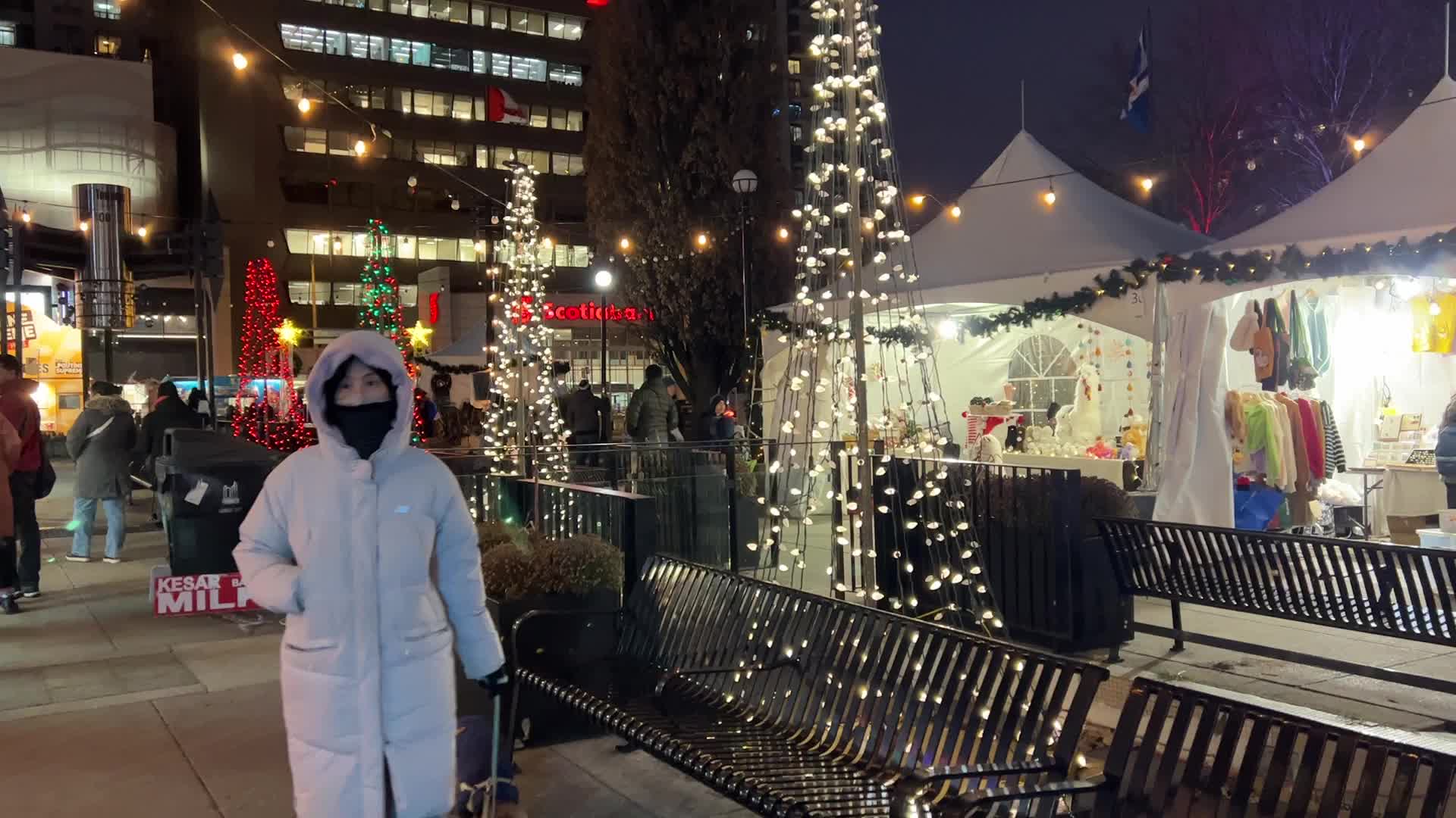 Christmas Season in Toronto, Canada