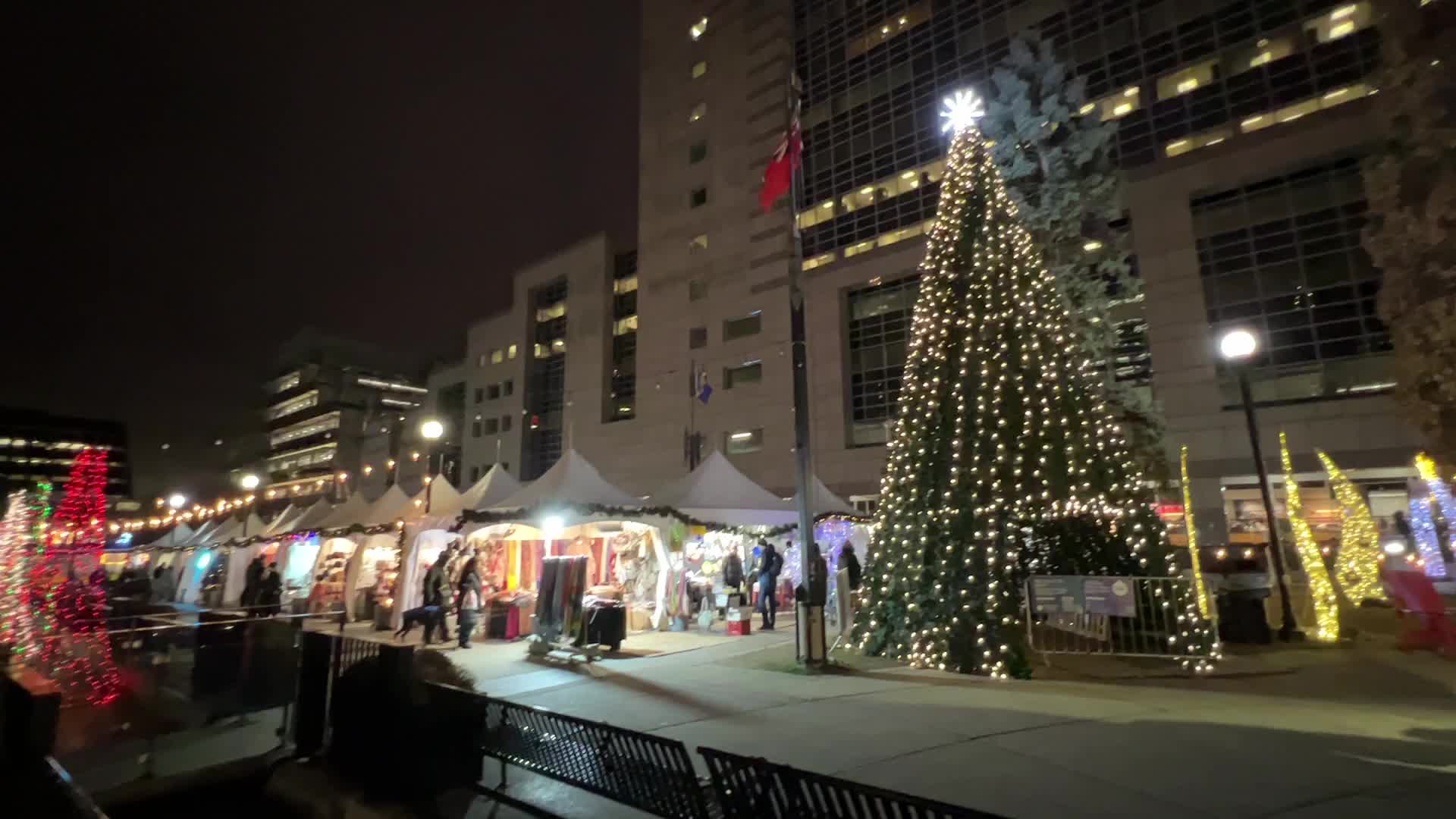 Christmas Season in Toronto, Canada