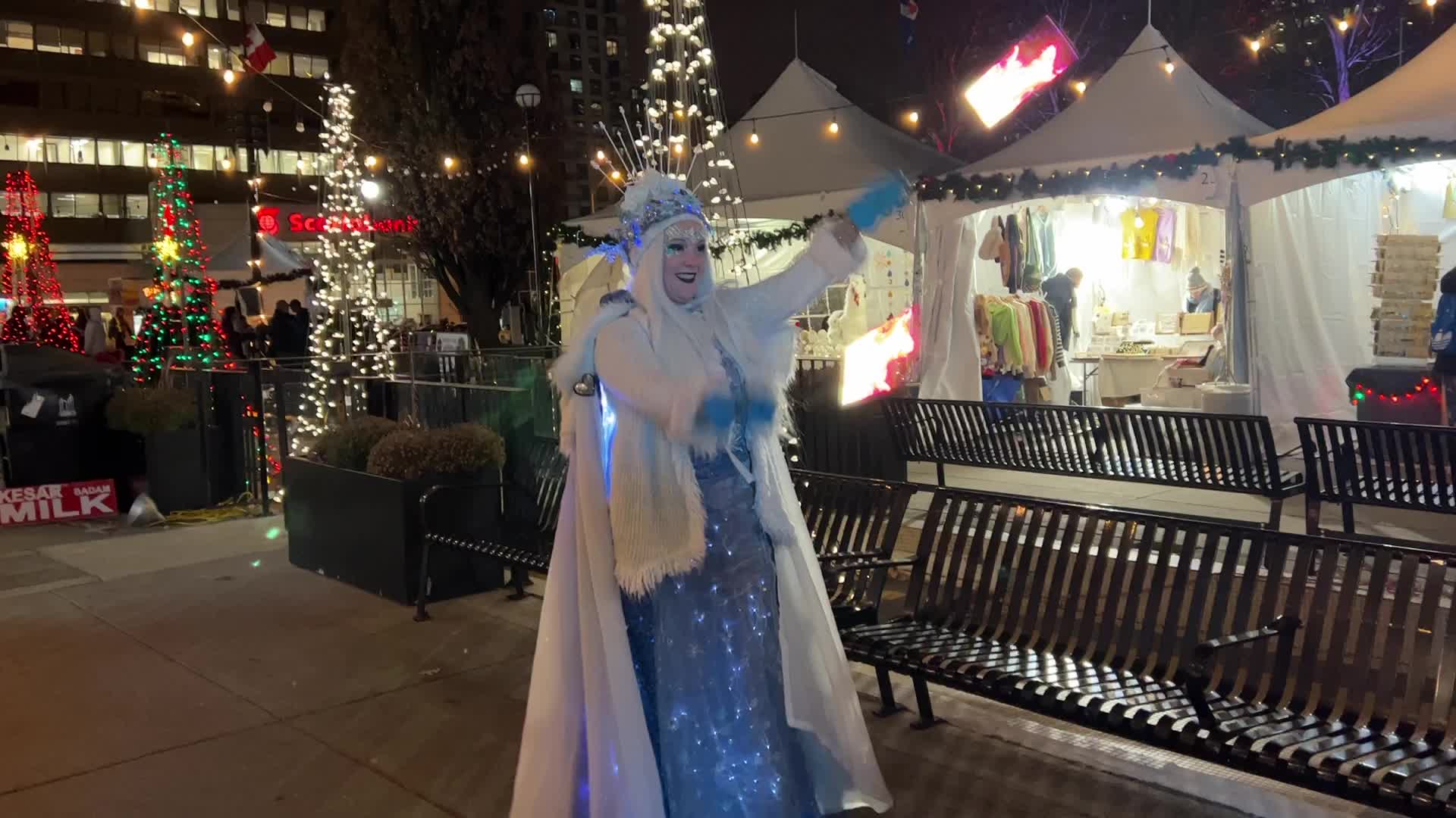 Christmas Season in Toronto, Canada
