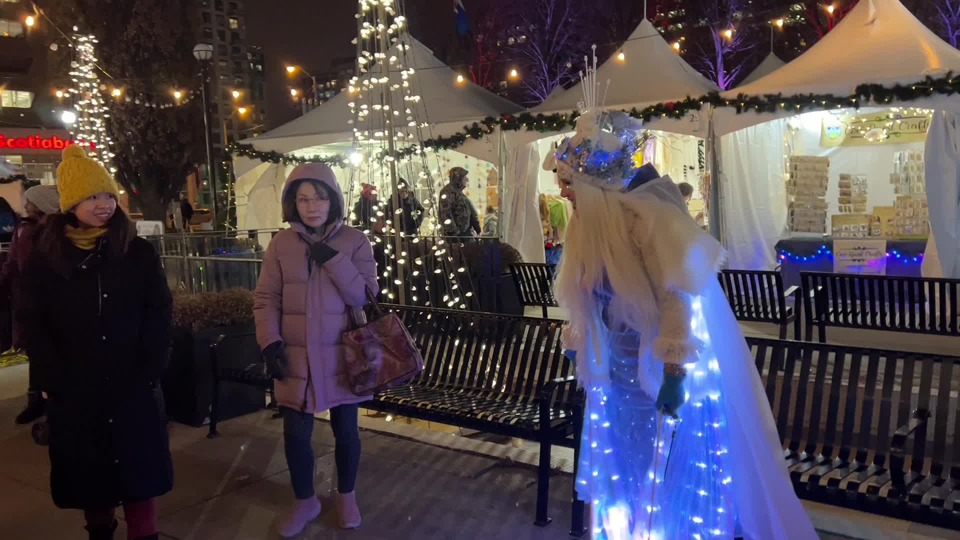 Christmas Season in Toronto, Canada