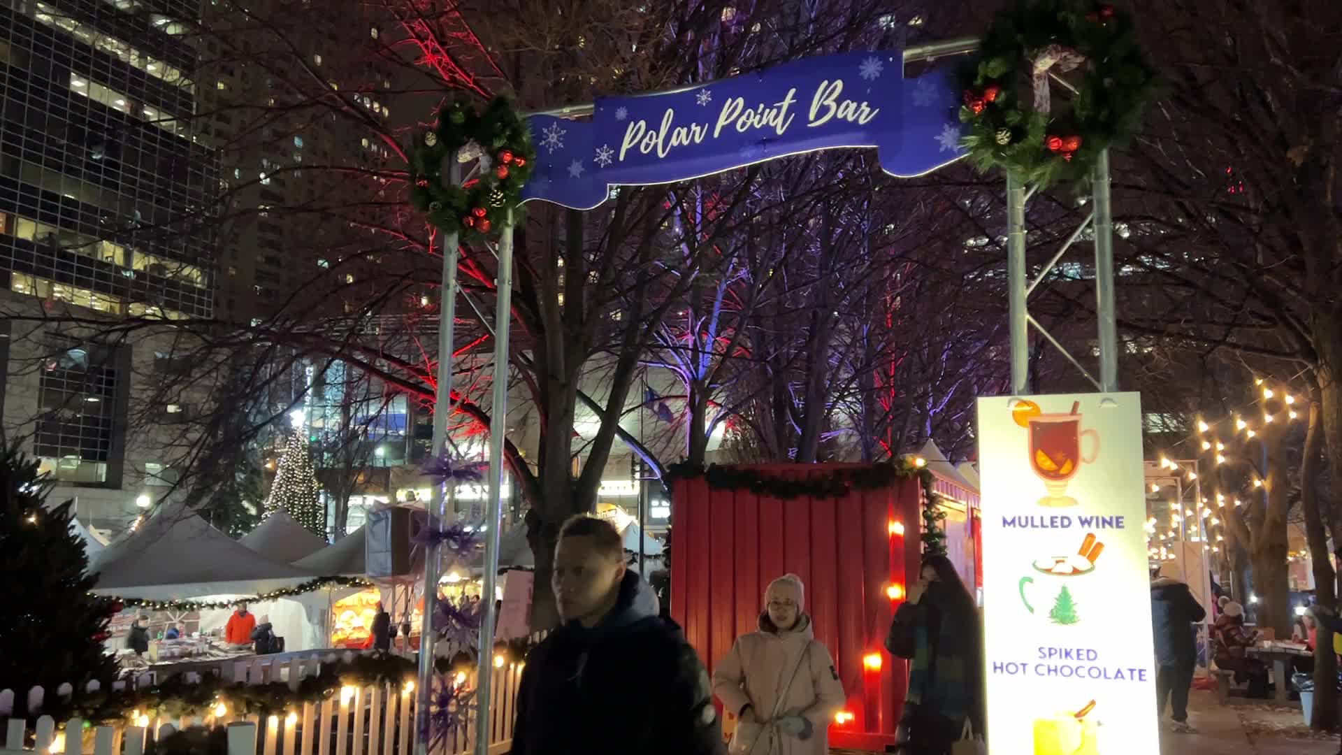 Christmas Season in Toronto, Canada