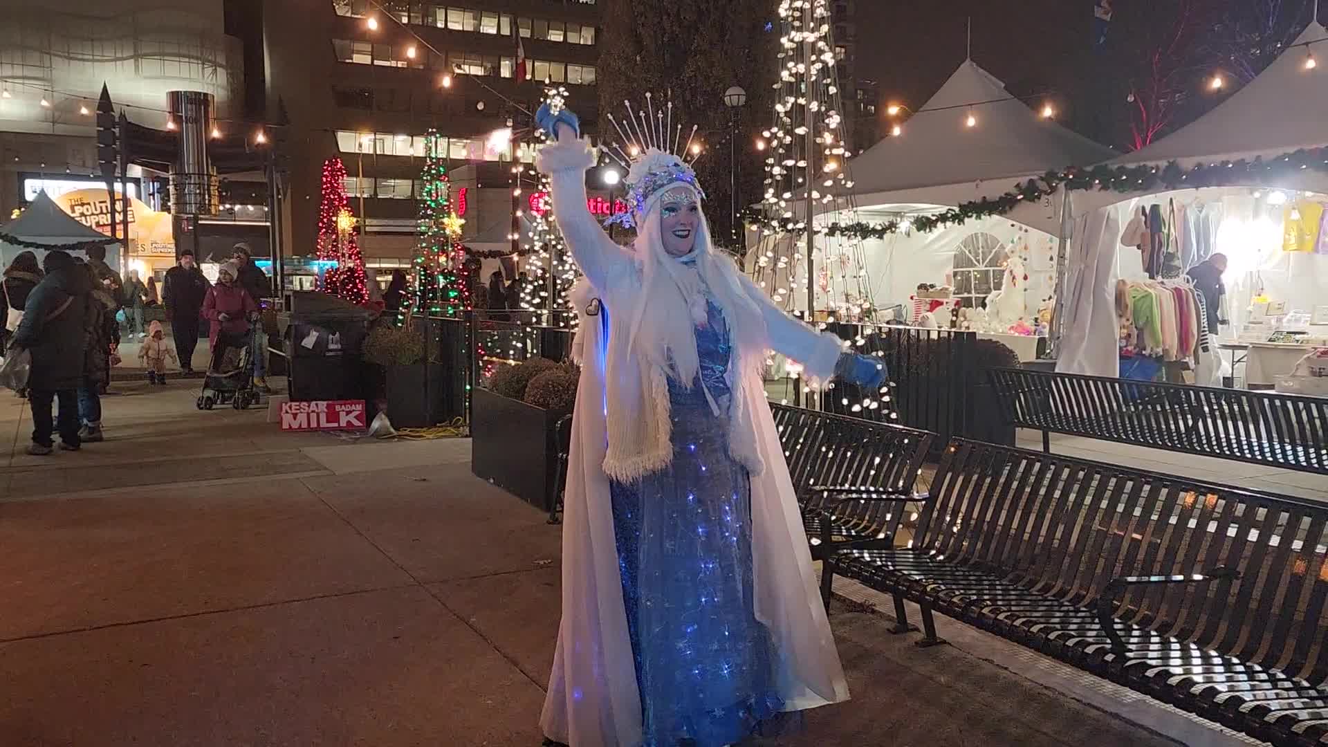 Christmas Season in Toronto, Canada