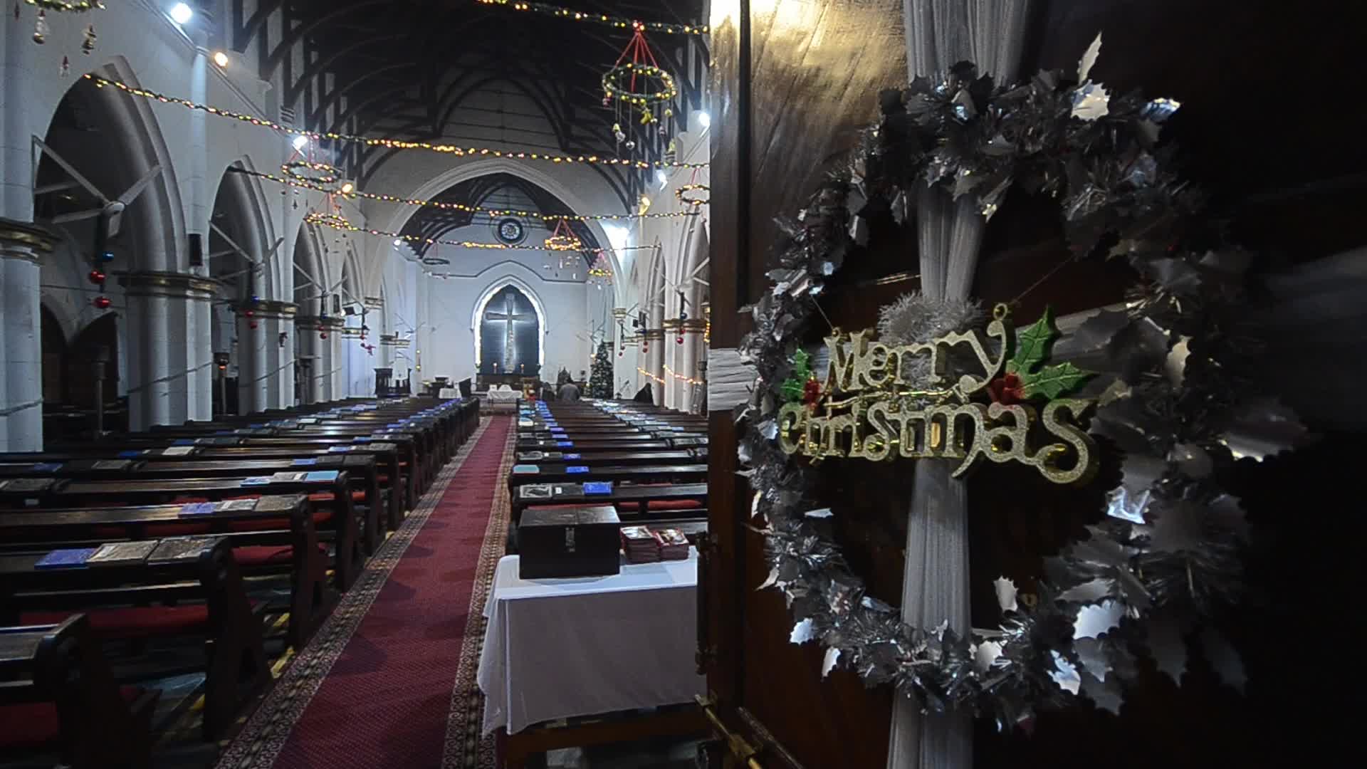 Preparations ahead of Christmas celebrations in Peshawar