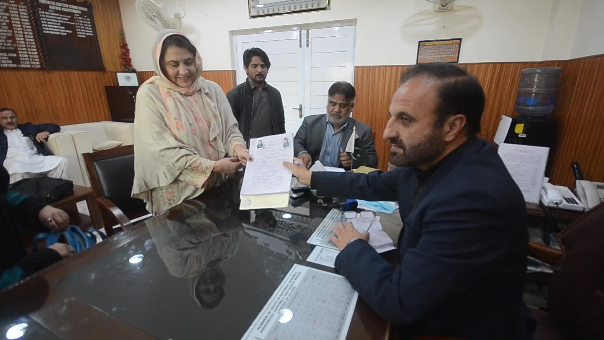 Pakistan Election Commission began receiving nomination papers for the upcoming general elections 