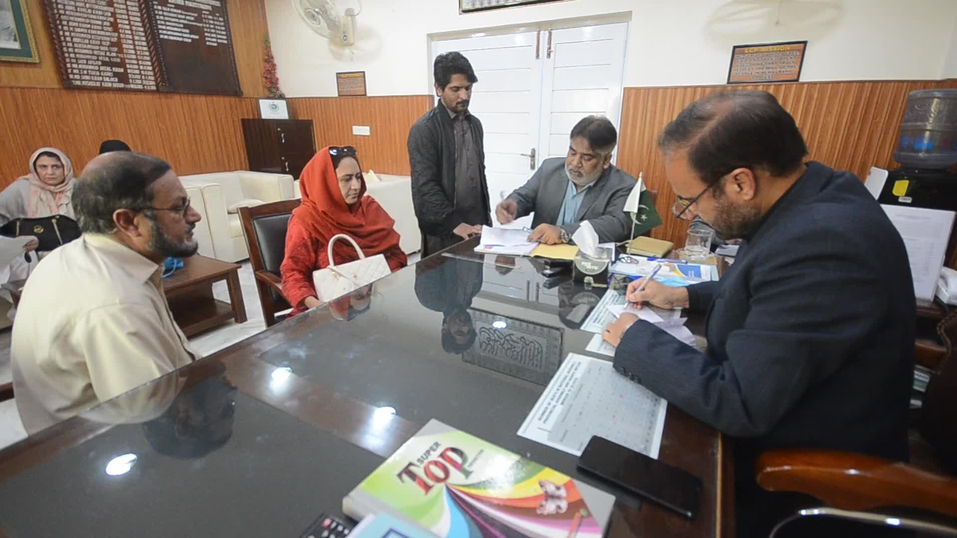 Pakistan Election Commission began receiving nomination papers for the upcoming general elections 