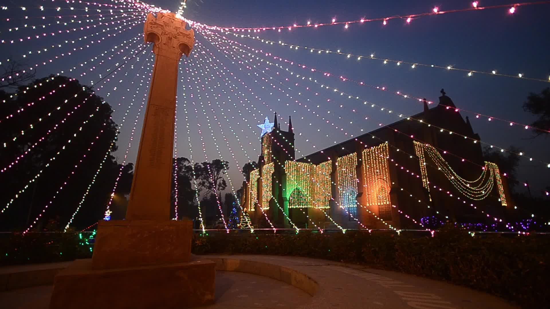 Preparations ahead of Christmas celebrations in Peshawar