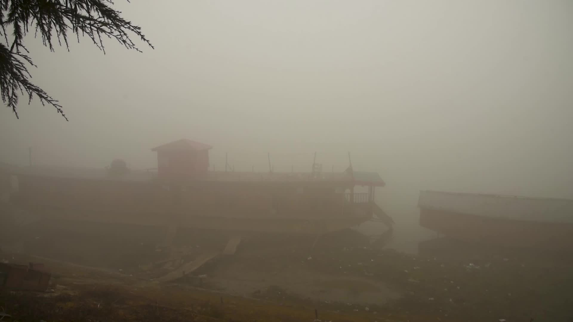 Dense fog engulfs Kashmir amid freezing cold