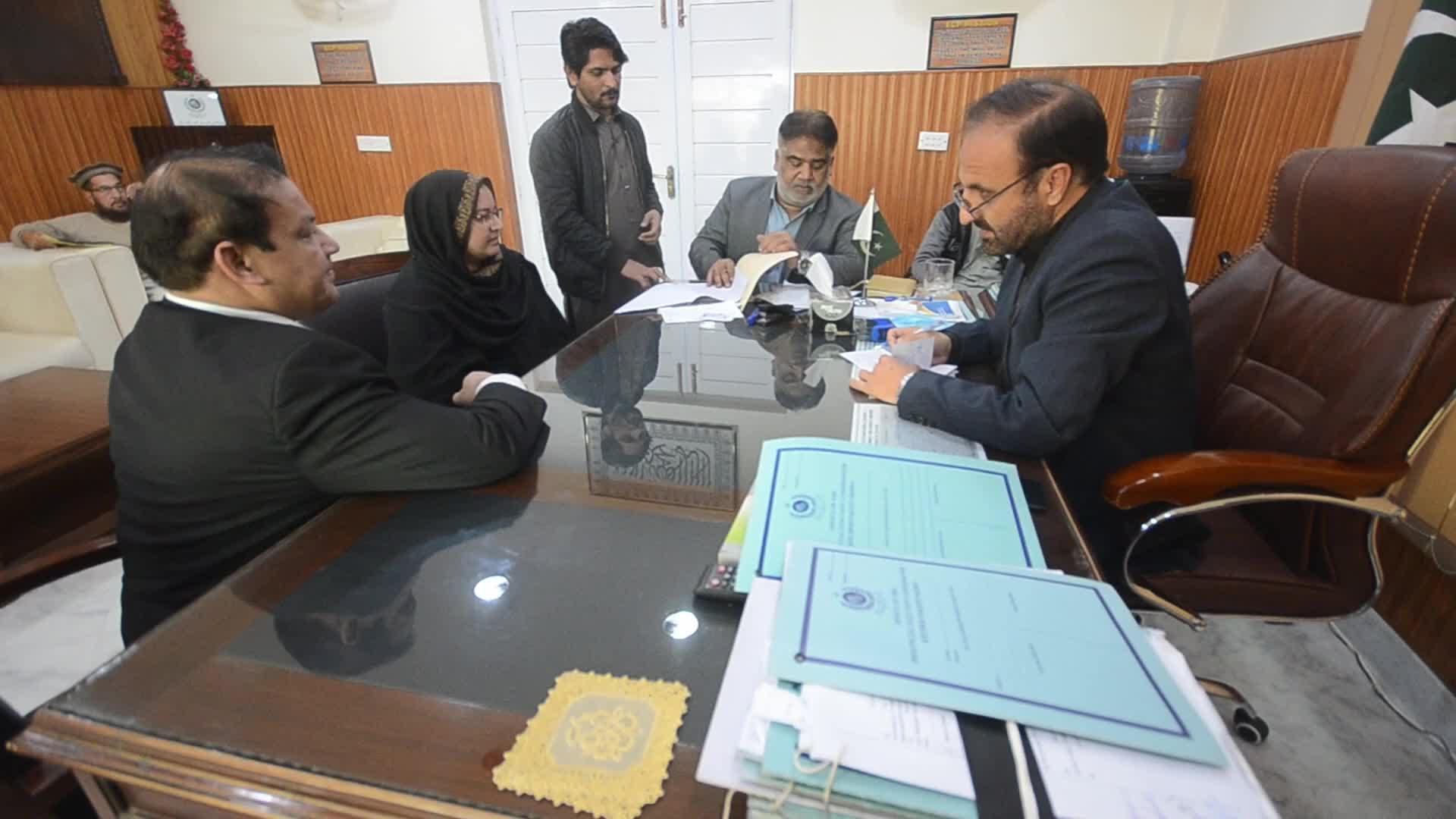 Pakistan Election Commission began receiving nomination papers for the upcoming general elections 