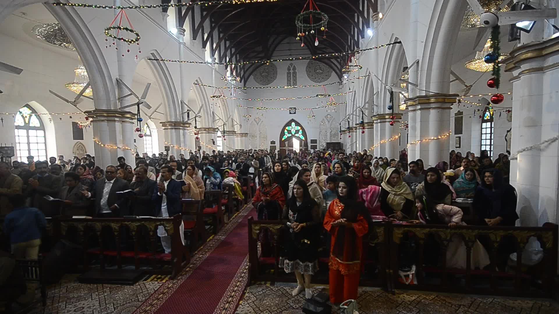 Christmas observed in Peshawar, Pakistan 