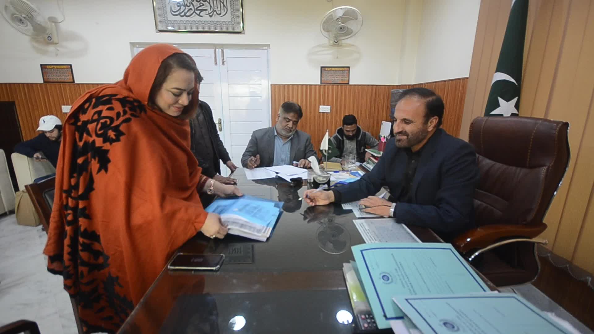 Pakistan Election Commission began receiving nomination papers for the upcoming general elections 