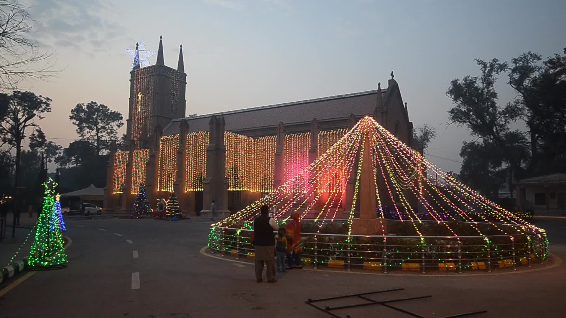 Preparations ahead of Christmas celebrations in Peshawar