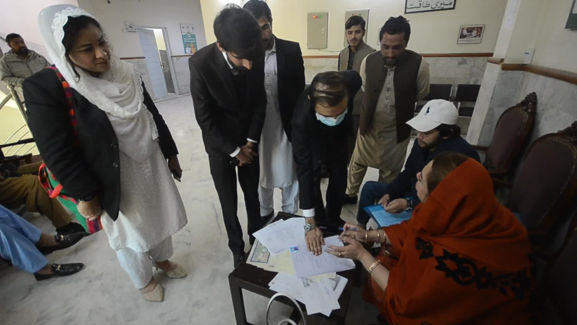Pakistan Election Commission began receiving nomination papers for the upcoming general elections 
