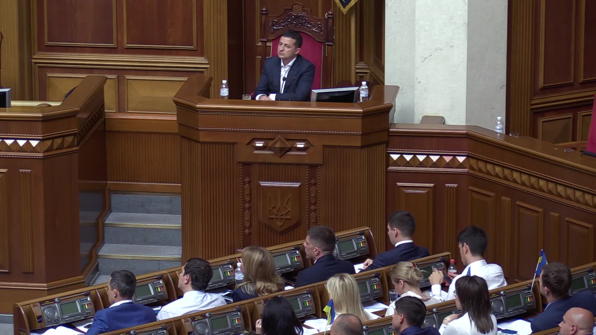 Ukraine's Parliament cancels parliamentary immunity 