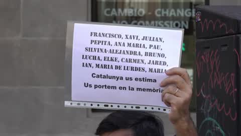 Barcelona: act in tribute to the victims of the terrorist attack of 2017