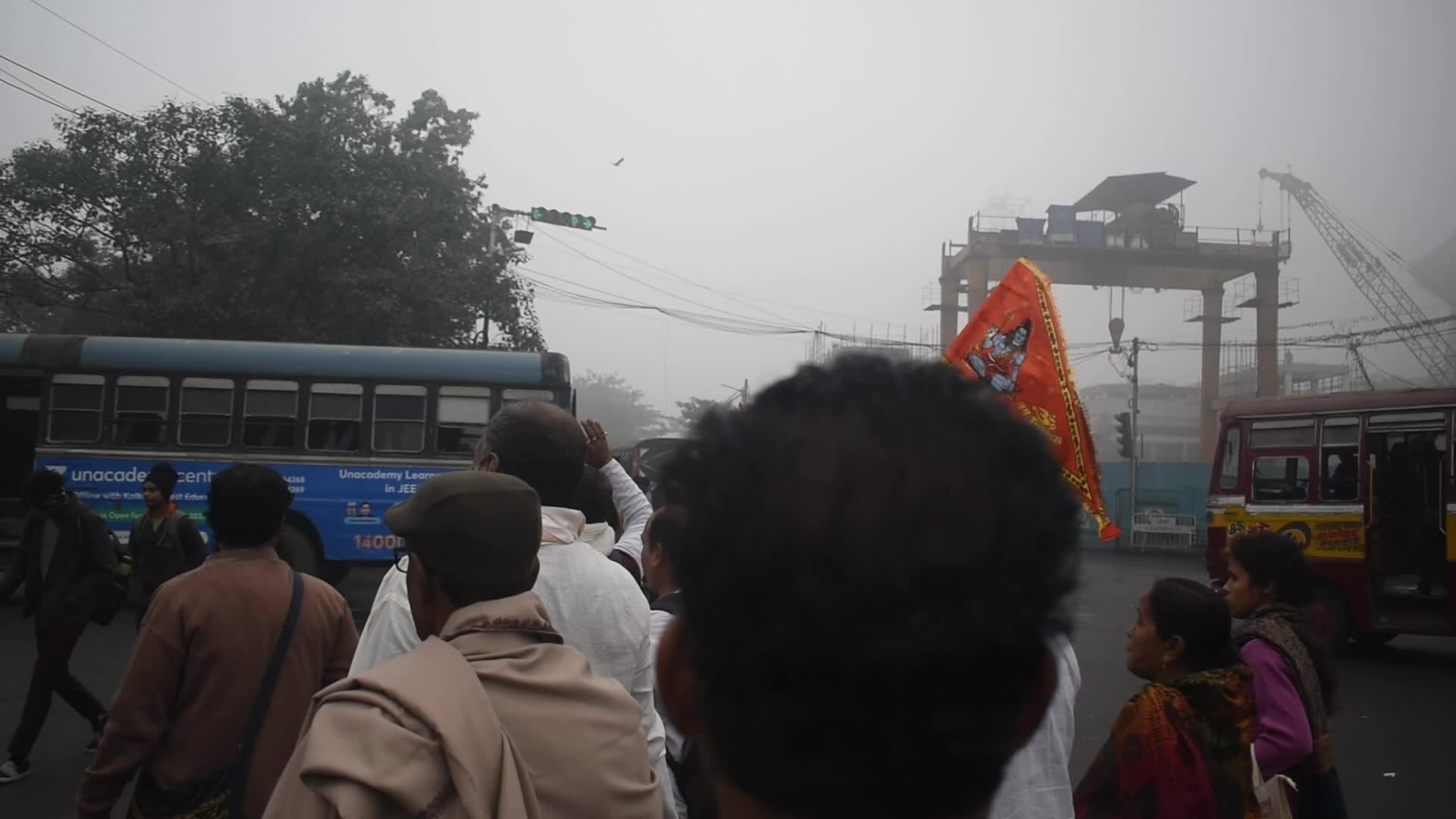 Winter in Kolkata, India