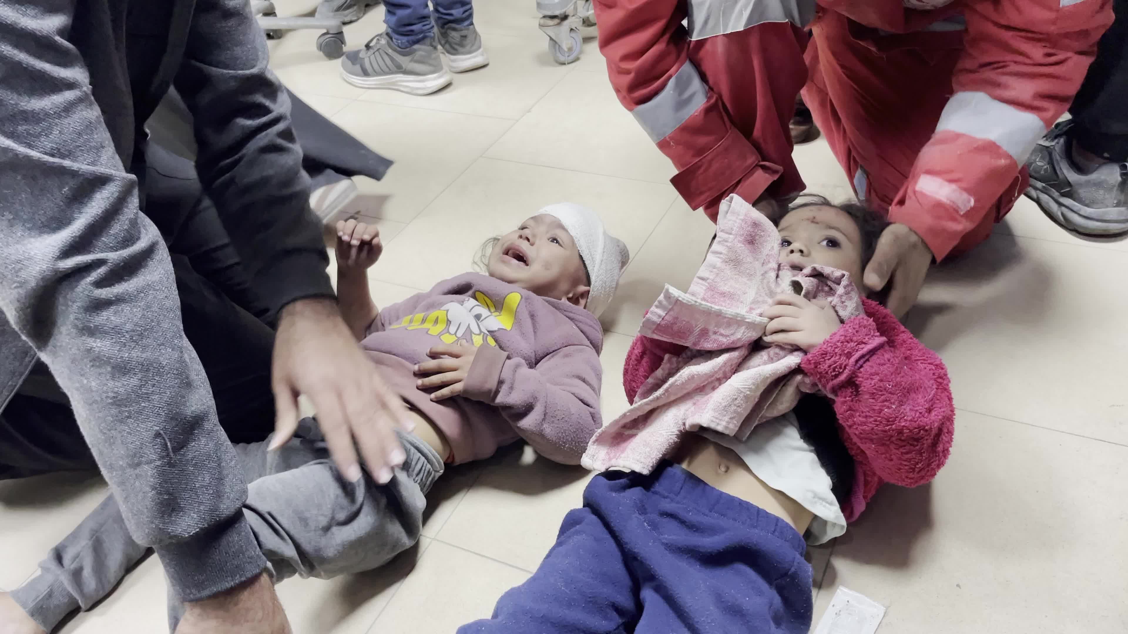 Aftermath of Israeli Airstrike In Gaza, Palestine