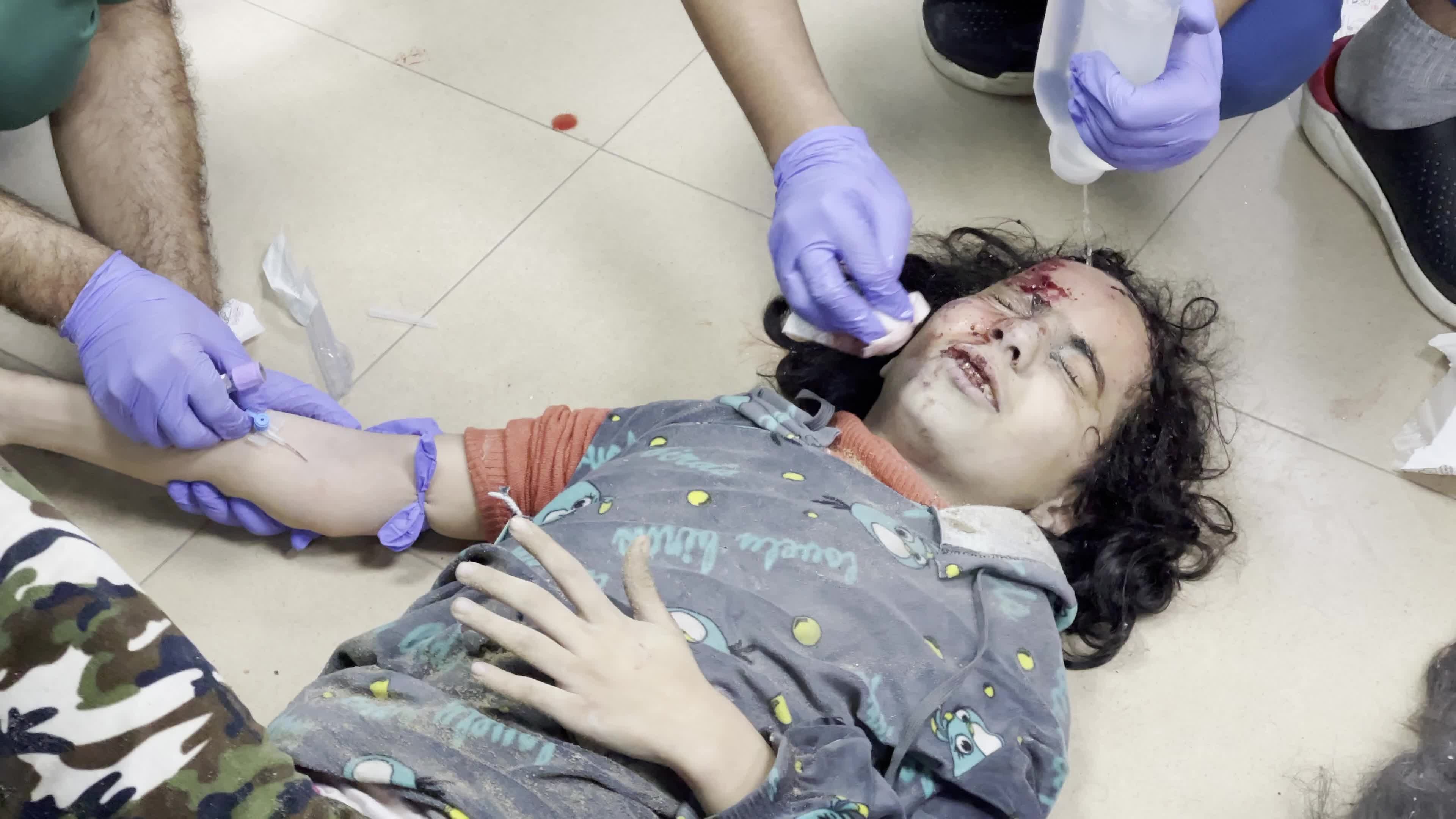 Aftermath of Israeli Airstrike In Gaza, Palestine