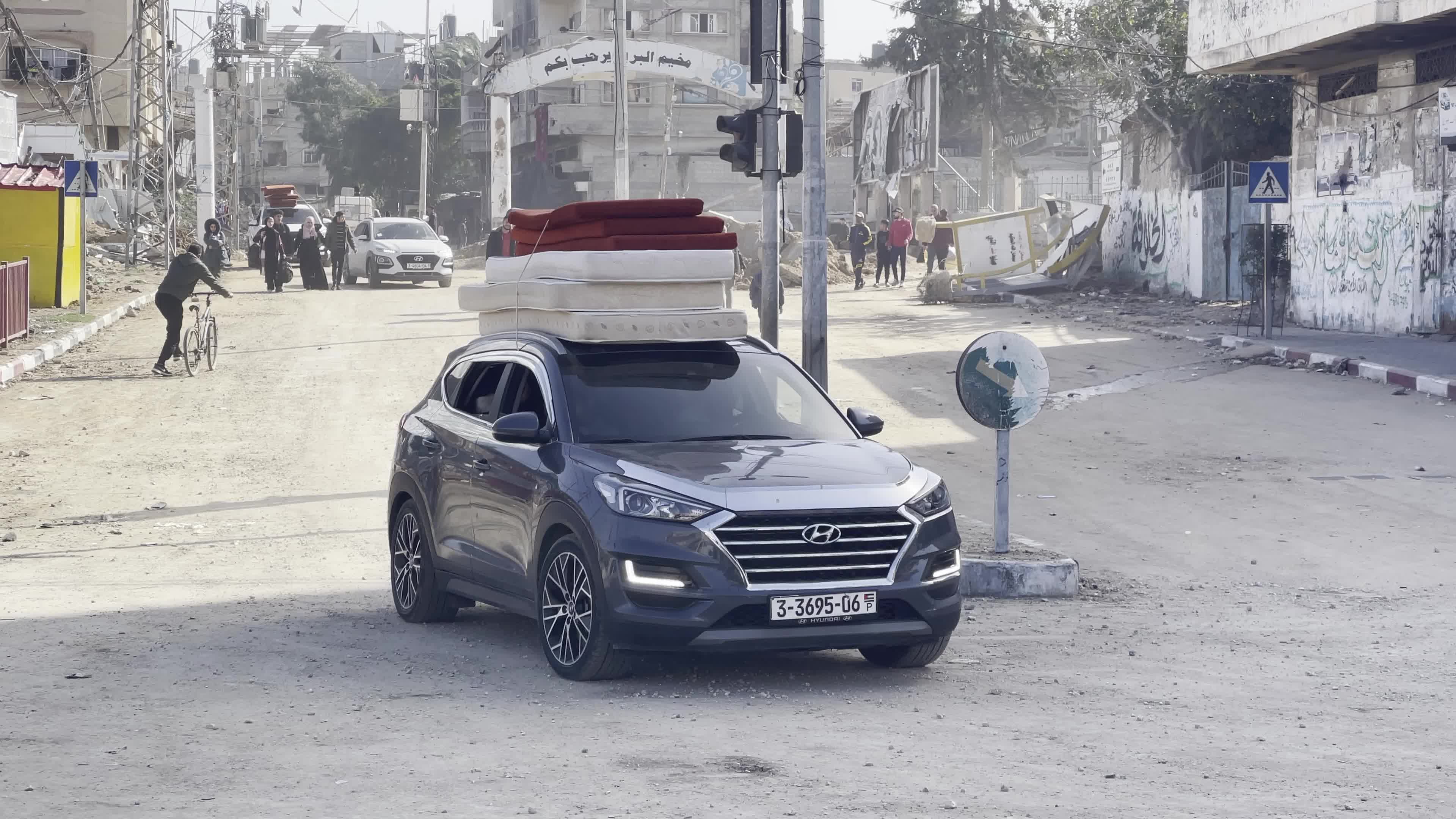 Aftermath of Israeli Airstrike In Gaza, Palestine